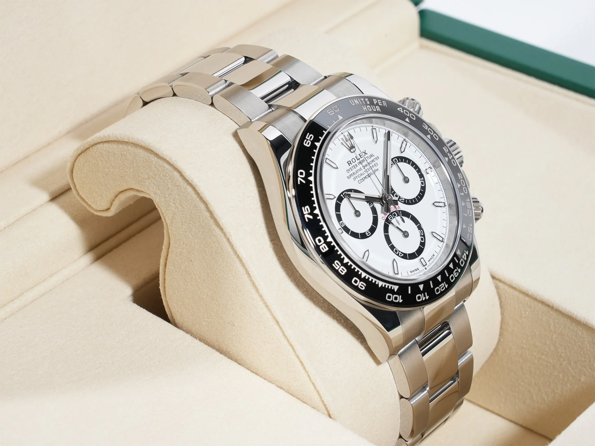 ロレックス デイトナ Ref.126500LN ステンレススチール ホワイト文字盤 - Image 5