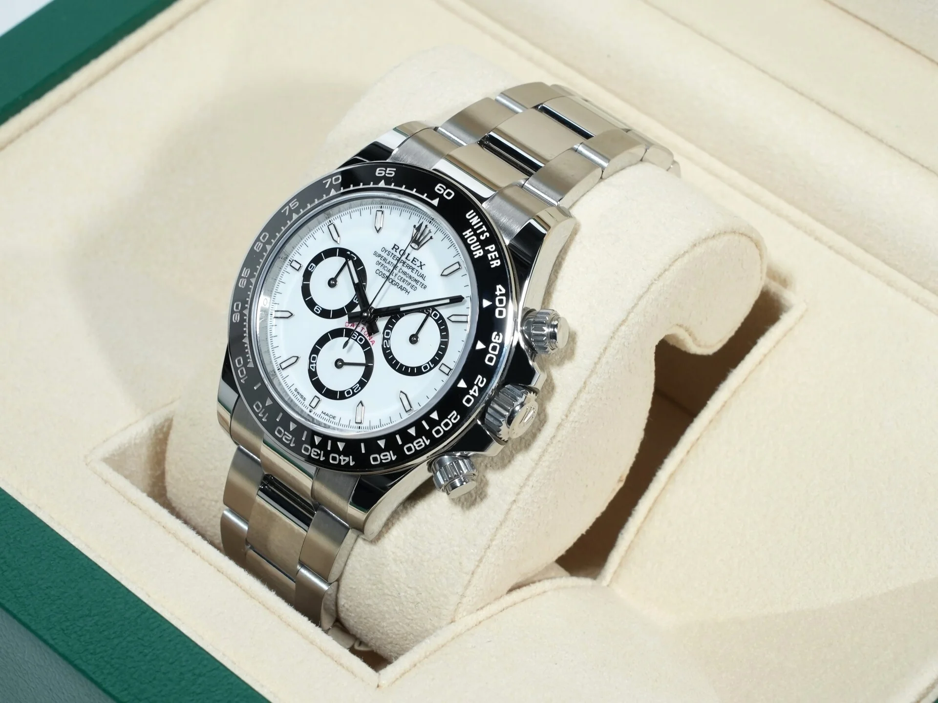ロレックス デイトナ Ref.126500LN ステンレススチール ホワイト文字盤 - Image 4