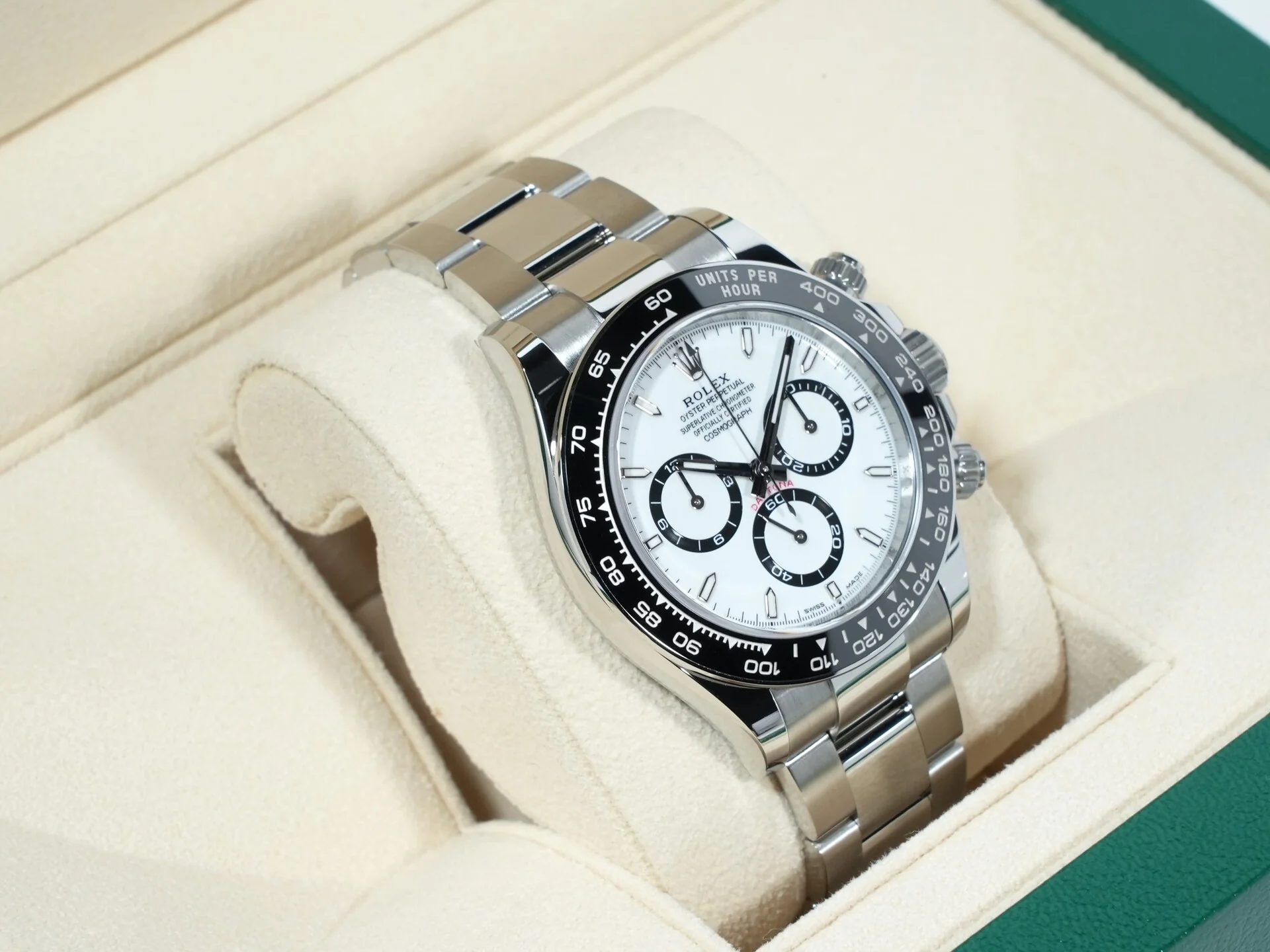 ロレックス デイトナ Ref.126500LN ステンレススチール ホワイト文字盤 - Image 5