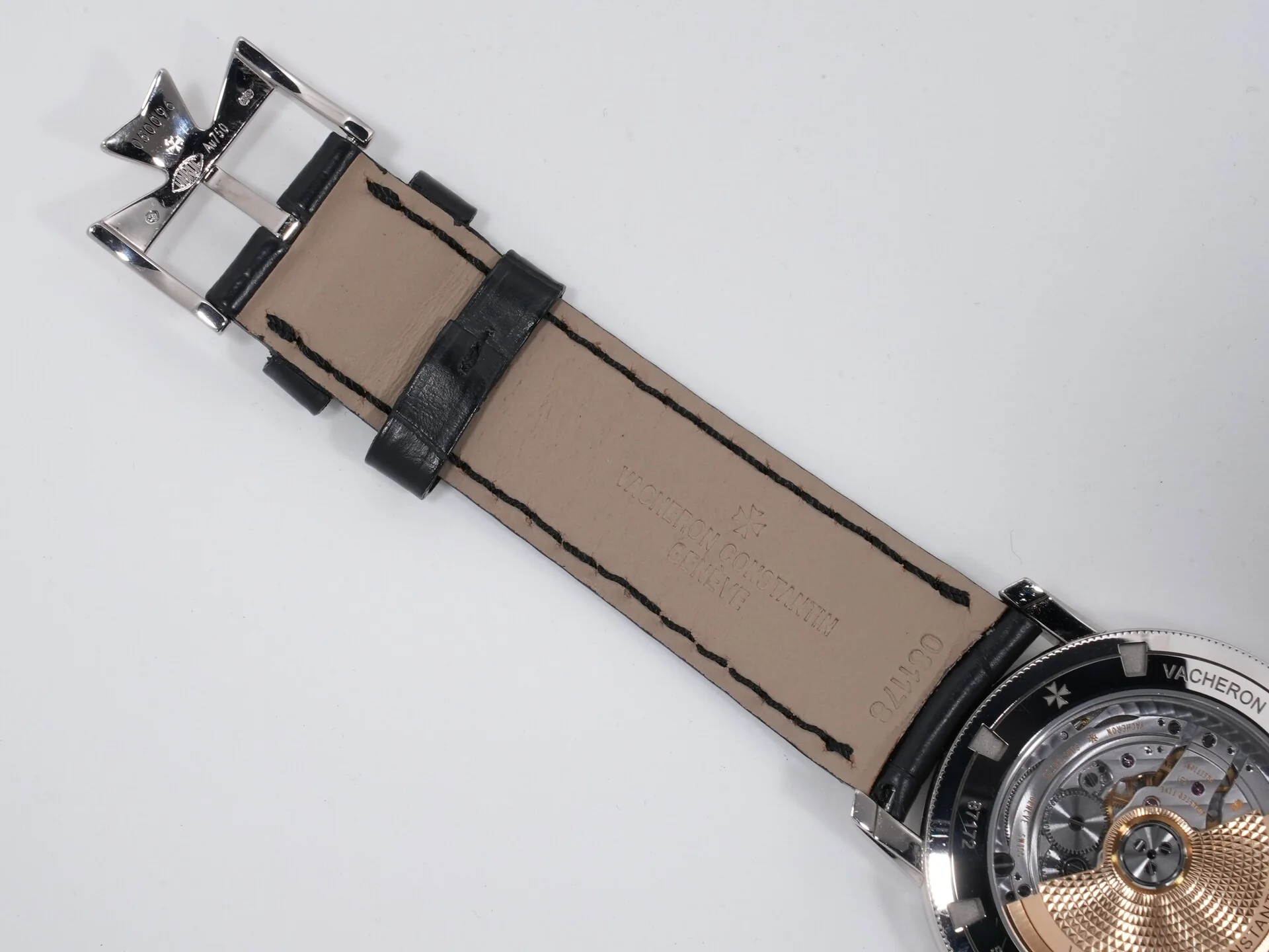 ヴァシュロンコンスタンタン トラディショナル オートマティック Ref.87172/000G-9301 ホワイトゴールド シルバー文字盤 中古 ahfyj8pg - Image 9