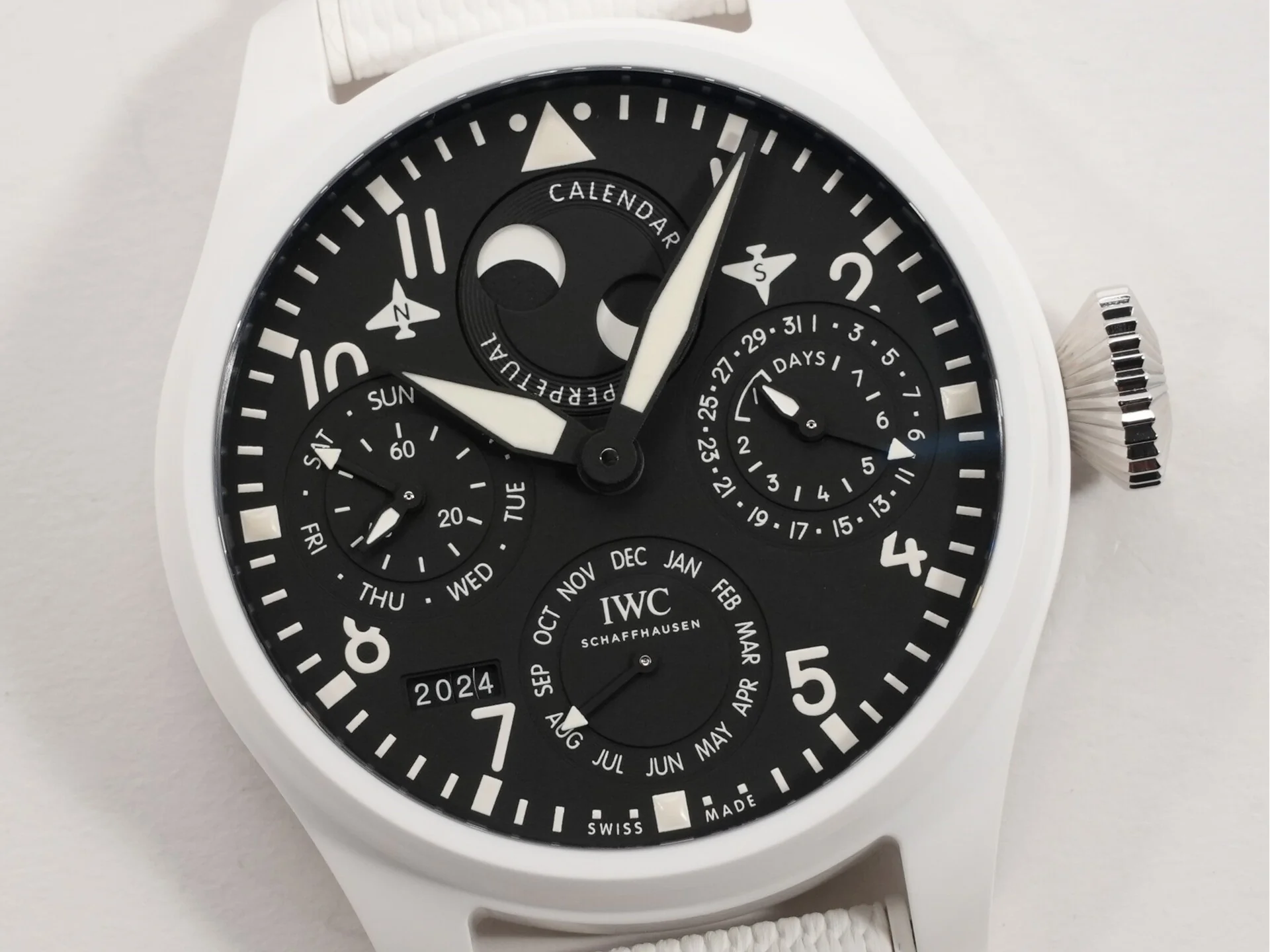IWC ビッグパイロットウォッチ パーペチュアルカレンダー トップガン レイクタホ Ref.IW503008 ブラック文字盤 未使用 aibgcfbe - Image 3