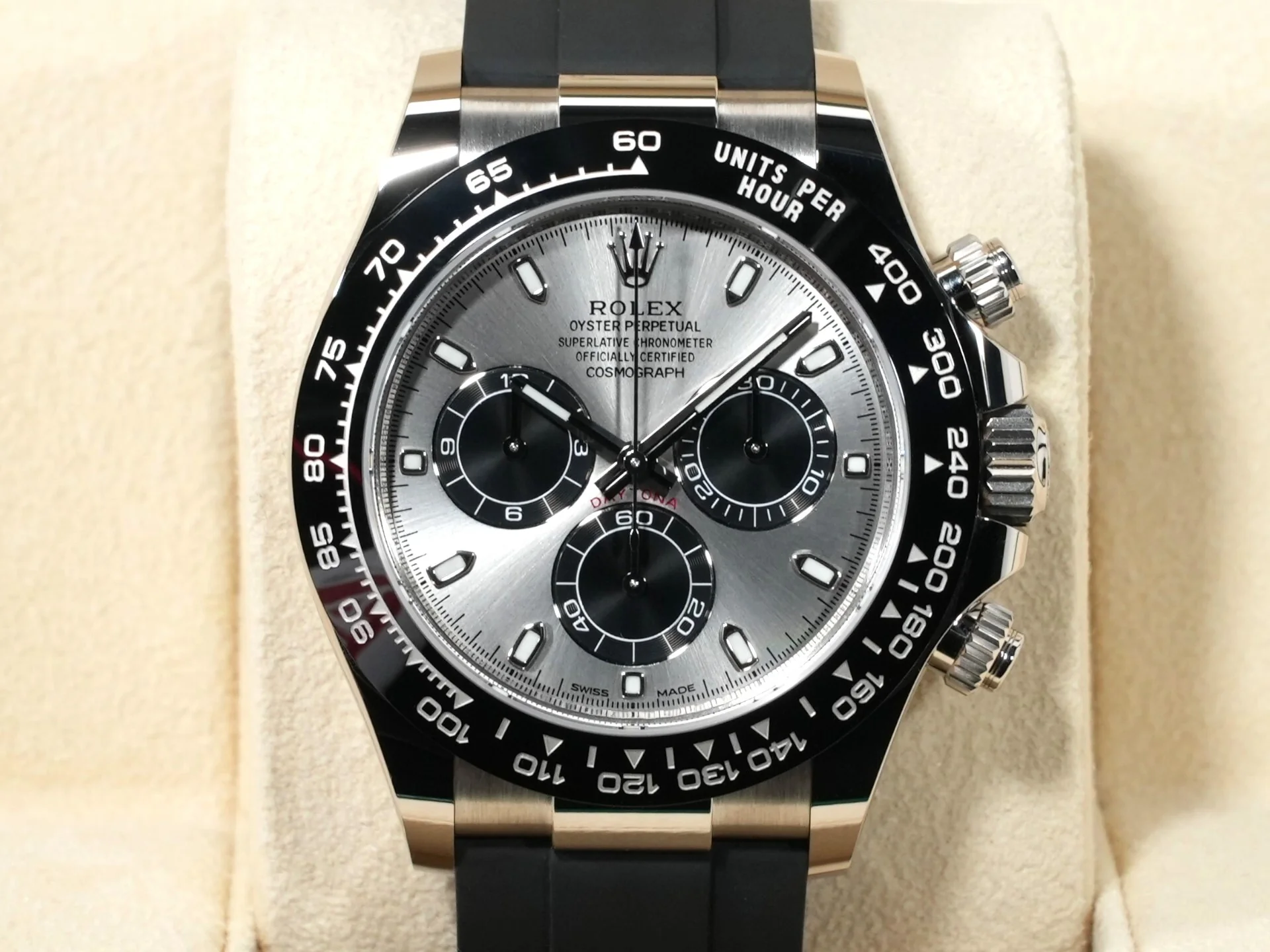 ロレックス デイトナ Ref.116519LN ホワイトゴールド スチールxブラック文字盤 - Image 2