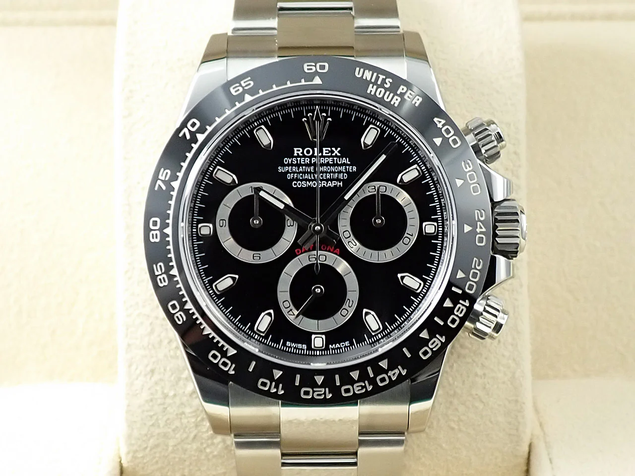 ロレックス デイトナ Ref.116500LN ステンレススチール ブラック文字盤 - Image 2