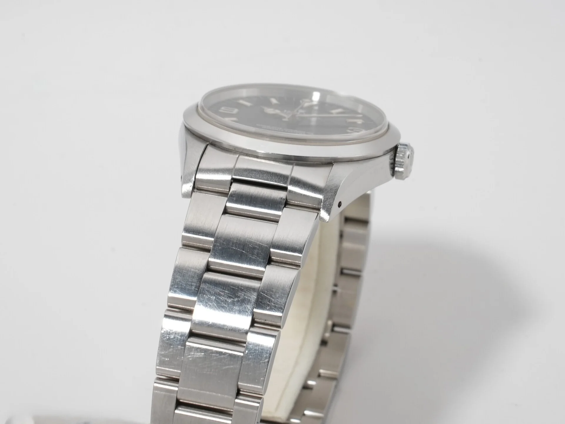 ロレックス エクスプローラーI Ref.14270 ステンレススチール ブラック文字盤 オイスターブレスレット 中古 amnwqum2 - Image 6