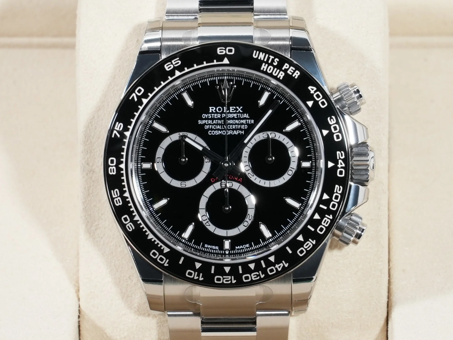 ロレックス デイトナ Ref.126500LN ステンレススチール ブラック文字盤 - Image 2