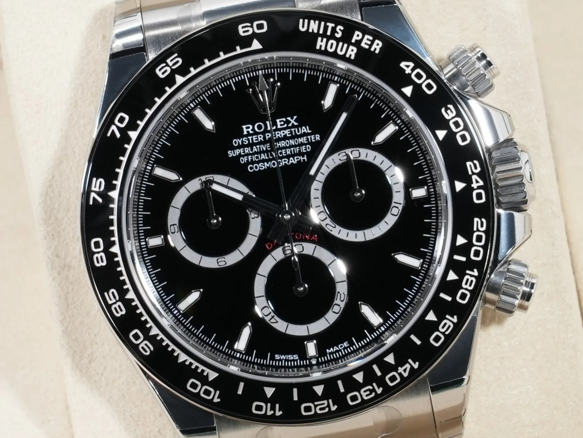 ロレックス デイトナ Ref.126500LN ステンレススチール ブラック文字盤 - Image 3