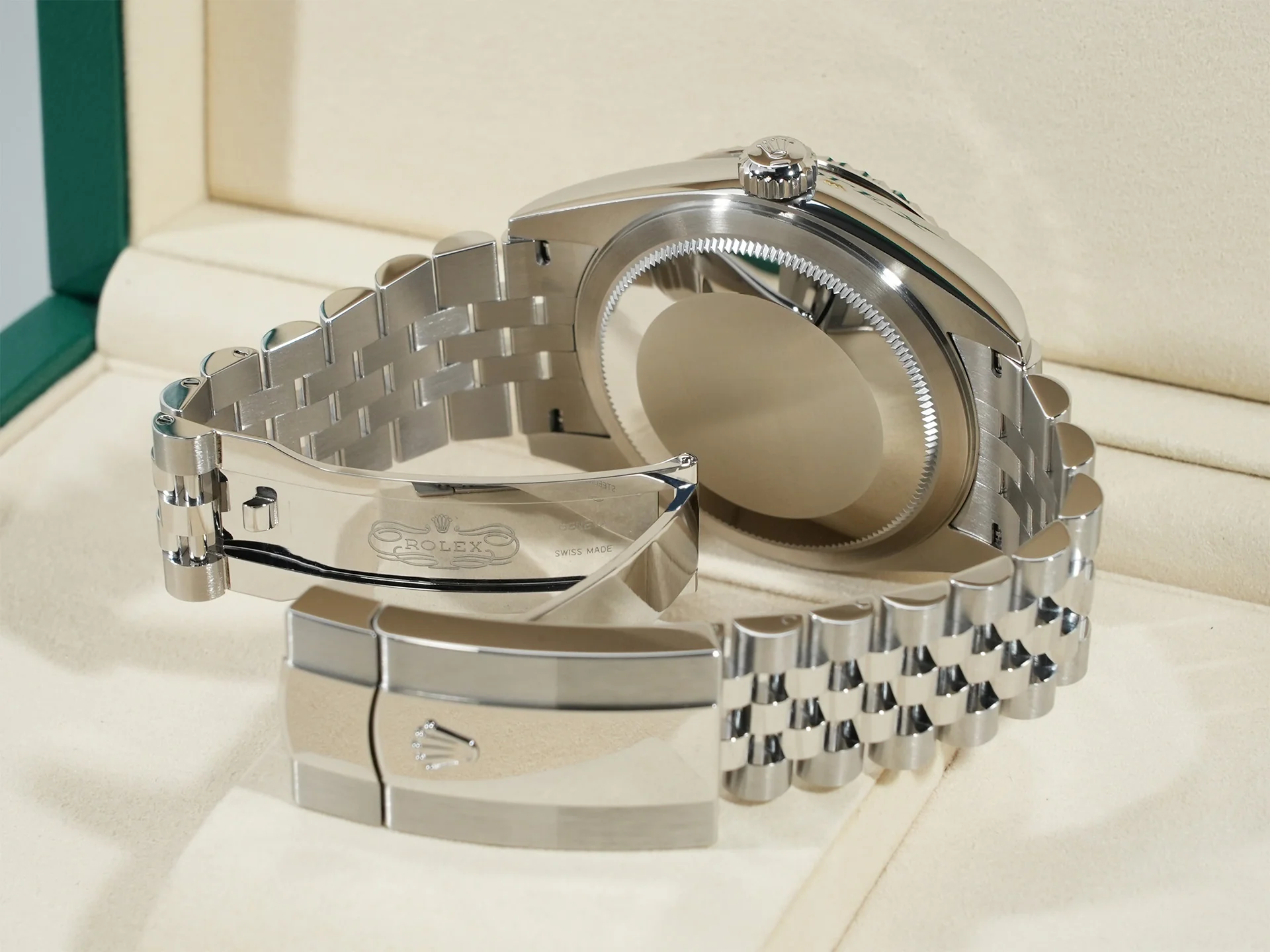 ロレックス スカイドゥエラー Ref.336934 ステンレススチール/ホワイトゴールド ミントグリーン文字盤 ジュビリーブレスレット - Image 7