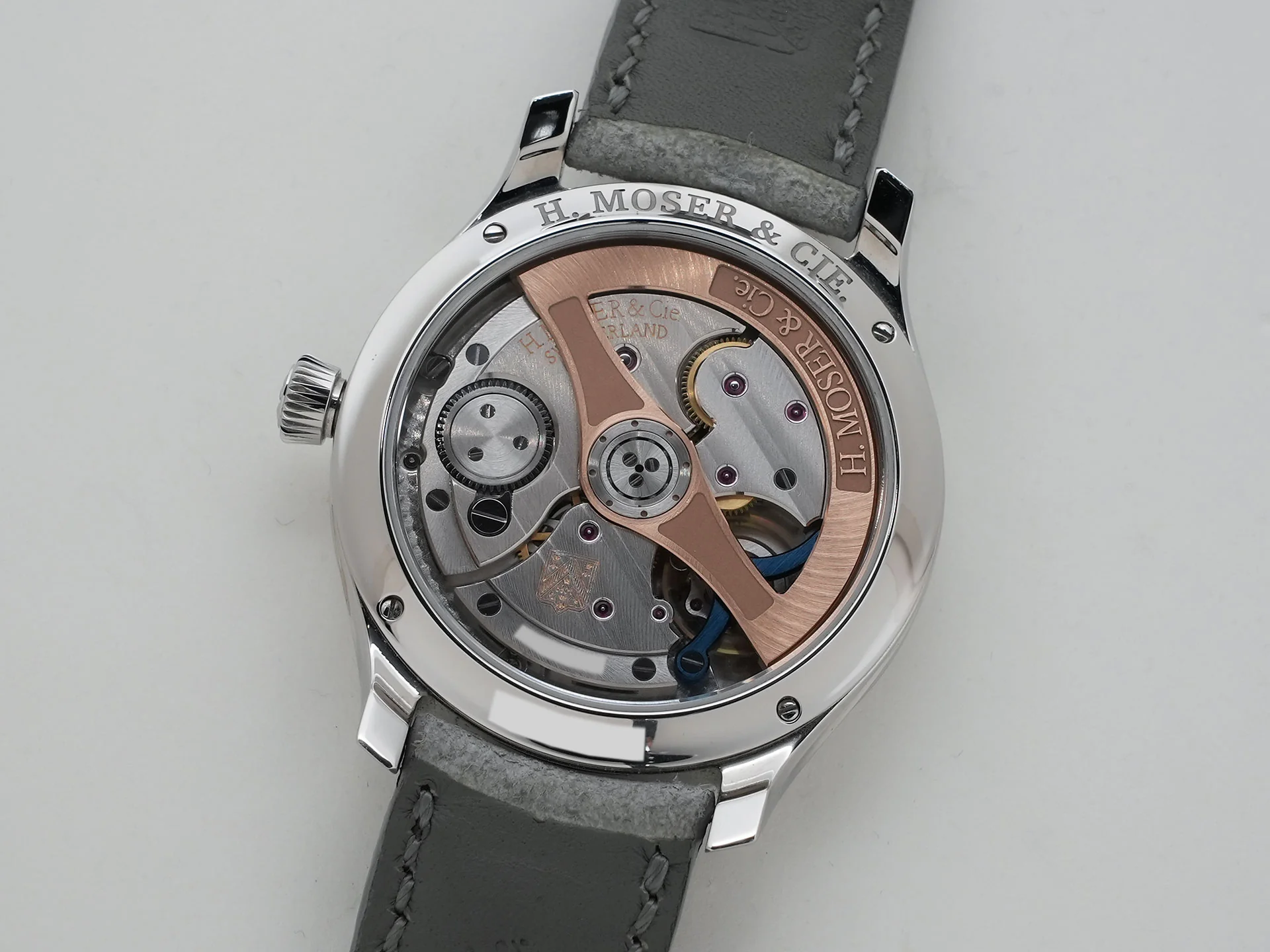 H.モーザー エンデバー センターセコンド コンセプト ライムグリーン Ref.1200-1233 ライムグリーン フュメ文字盤 美品 azdudt3i - Image 7