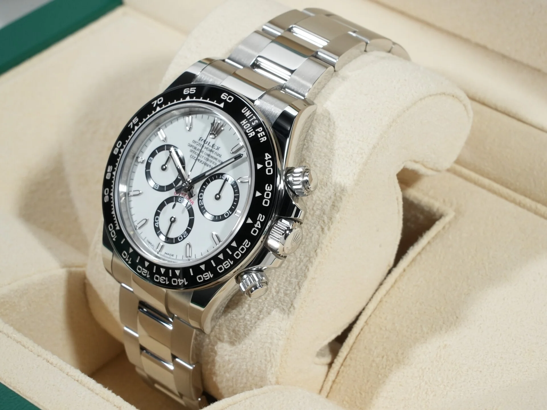 ロレックス デイトナ Ref.126500LN ステンレススチール ホワイト文字盤 - Image 4