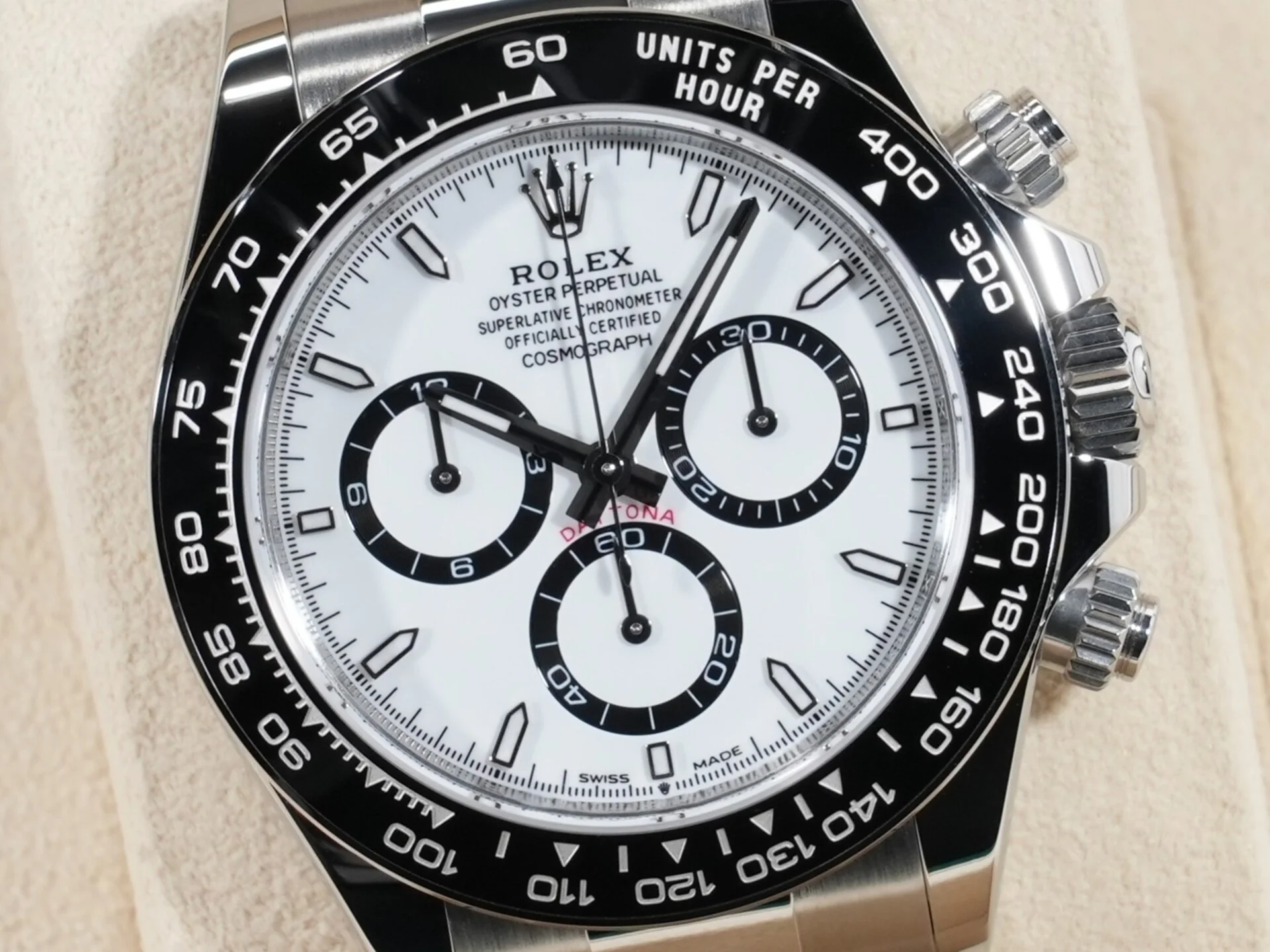 ロレックス デイトナ Ref.126500LN ステンレススチール ホワイト文字盤 - Image 3