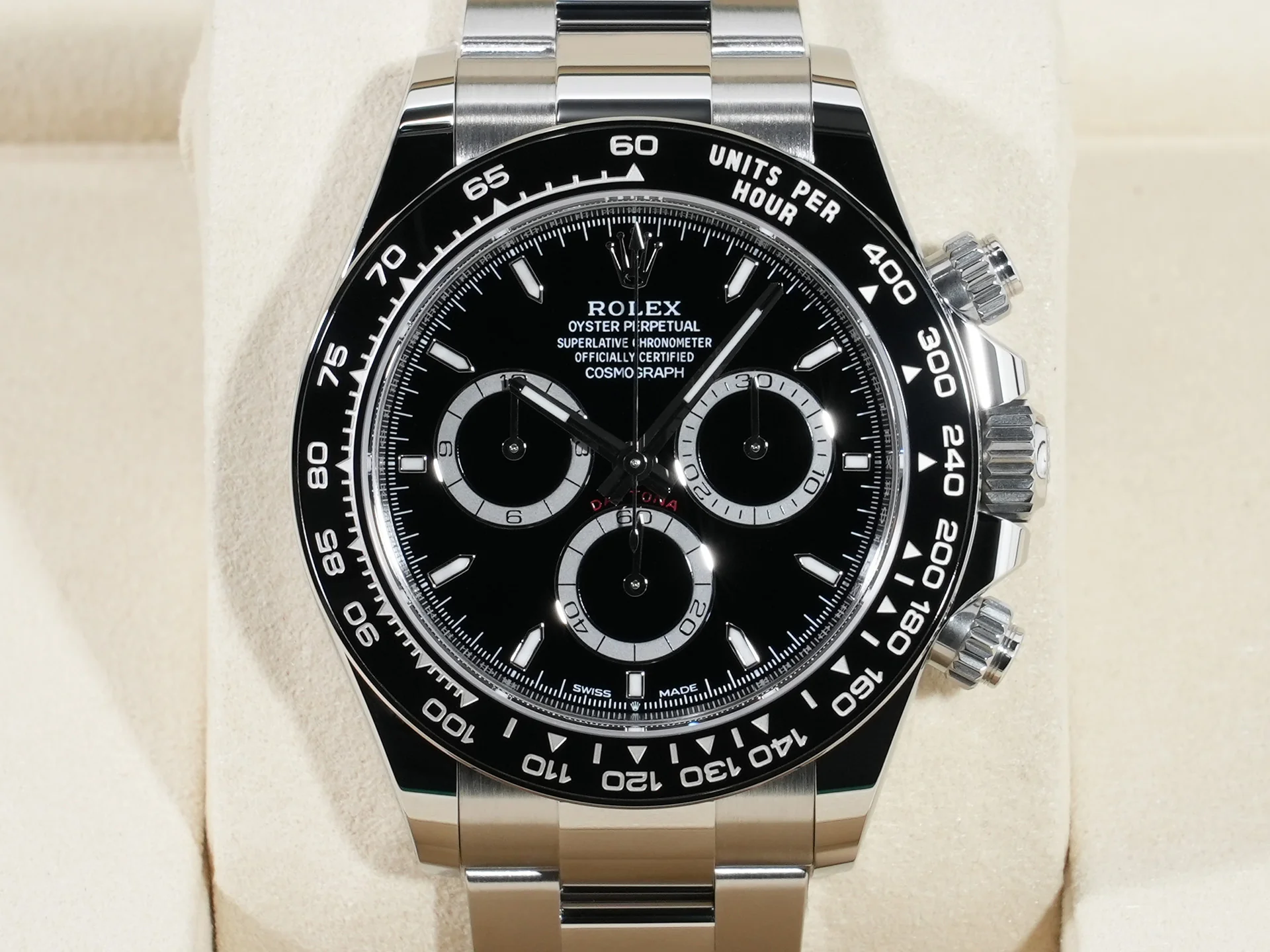 ロレックス デイトナ Ref.126500LN ステンレススチール ブラック文字盤 - Image 2
