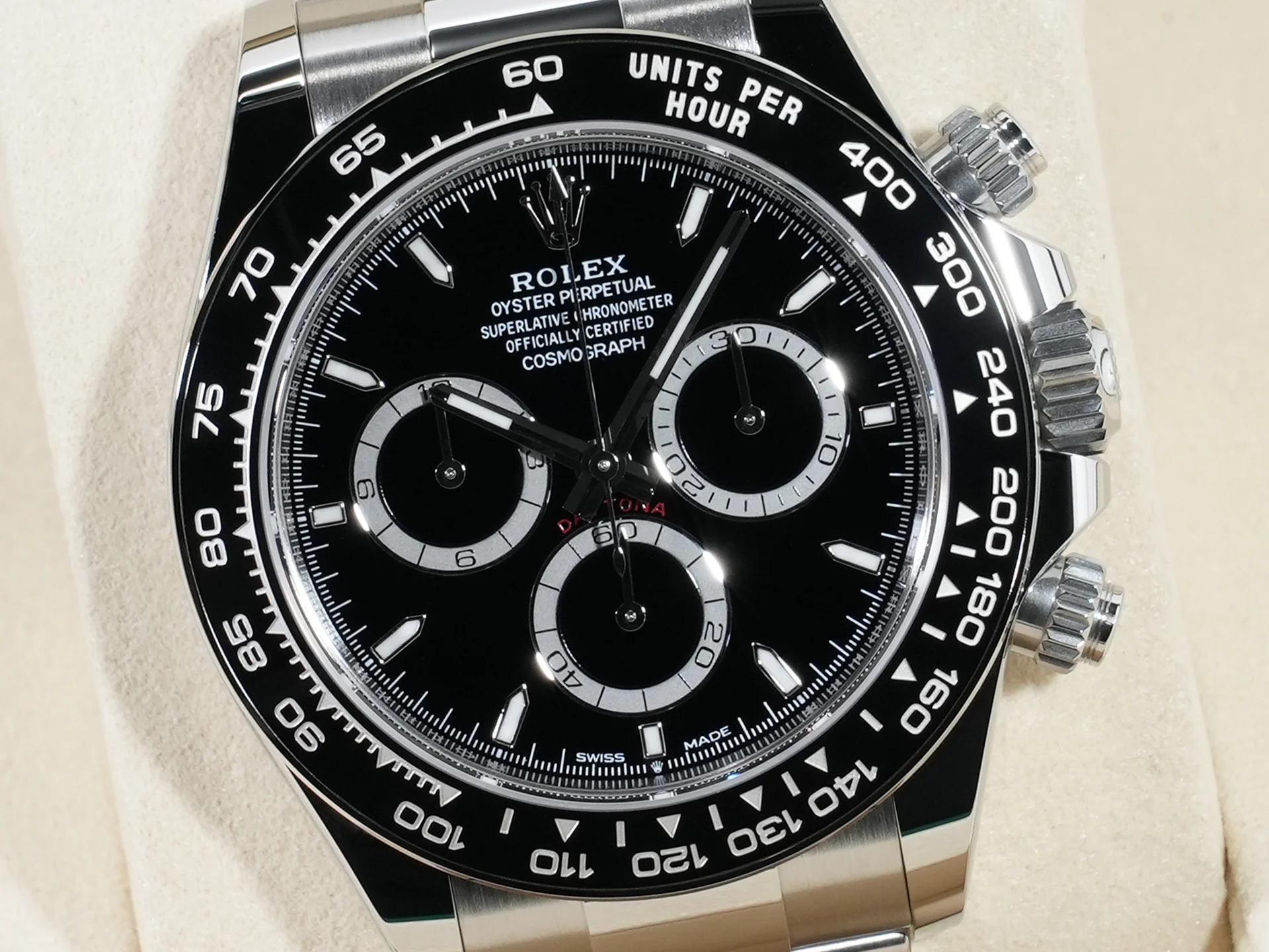 ロレックス デイトナ Ref.126500LN ステンレススチール ブラック文字盤 - Image 3
