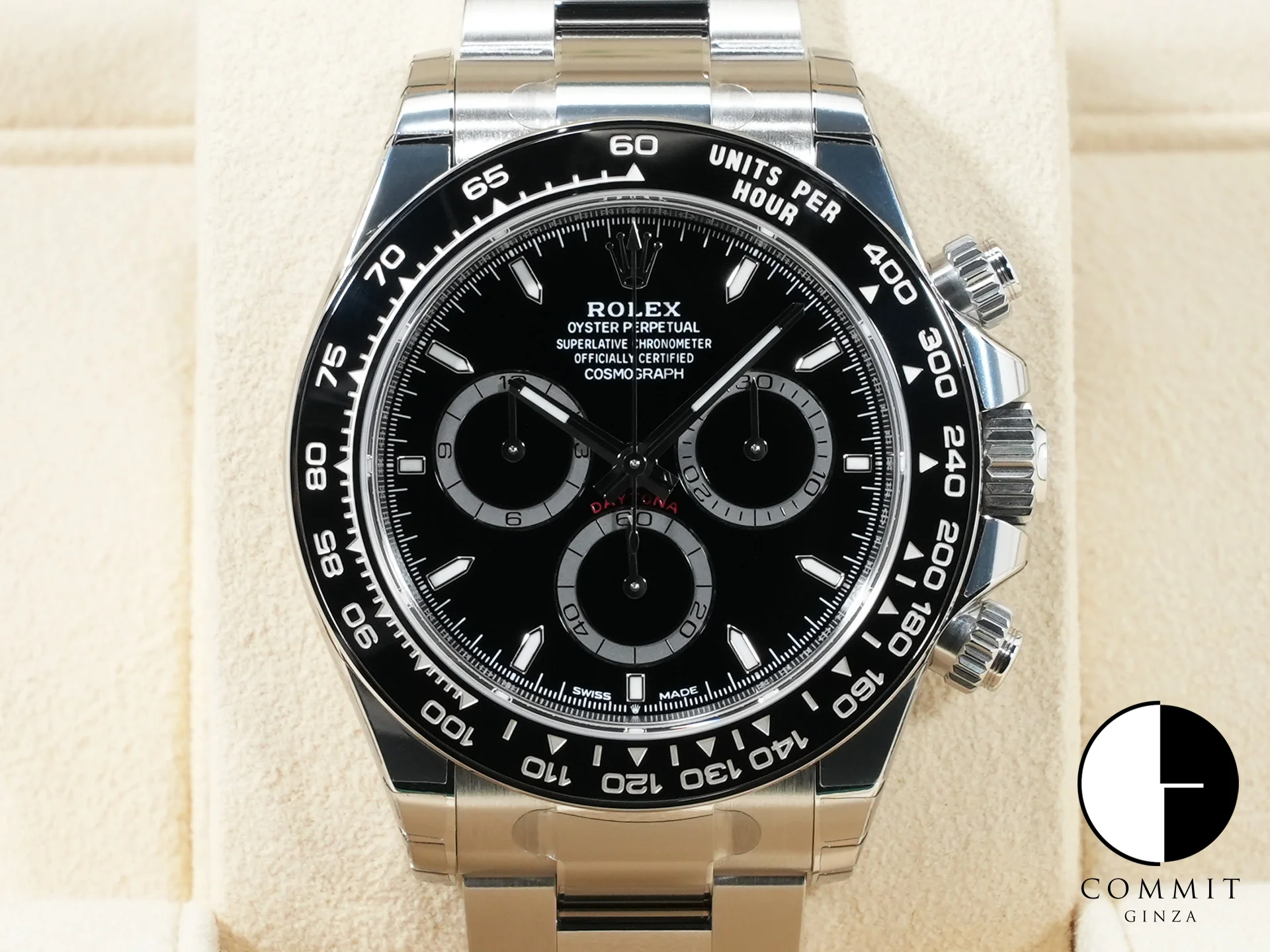 ロレックス デイトナ Ref.126500LN ステンレススチール ブラック文字盤