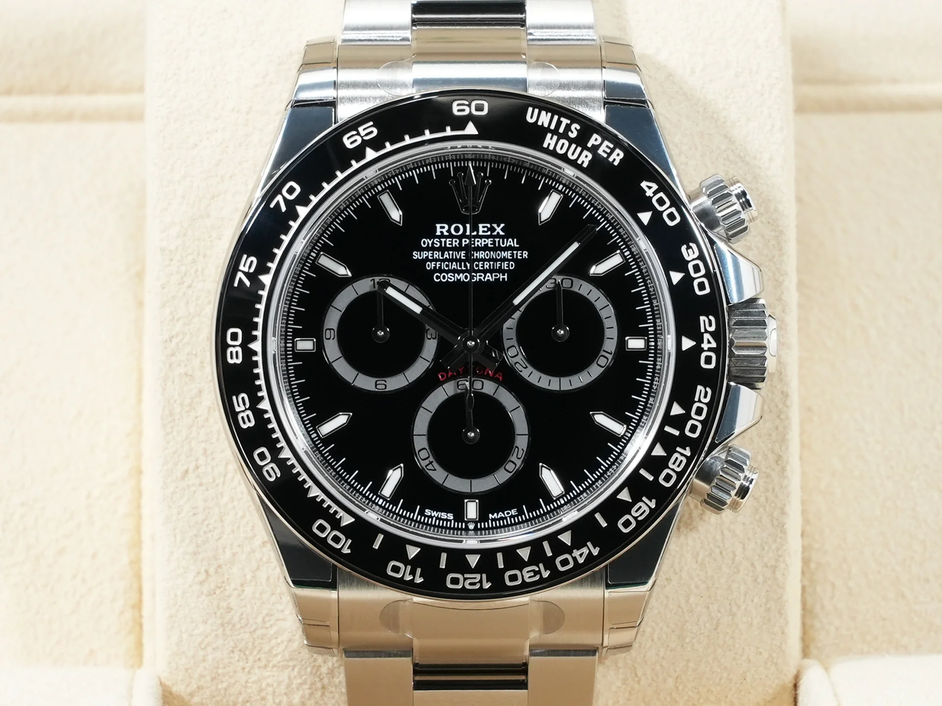 ロレックス デイトナ Ref.126500LN ステンレススチール ブラック文字盤 - Image 2