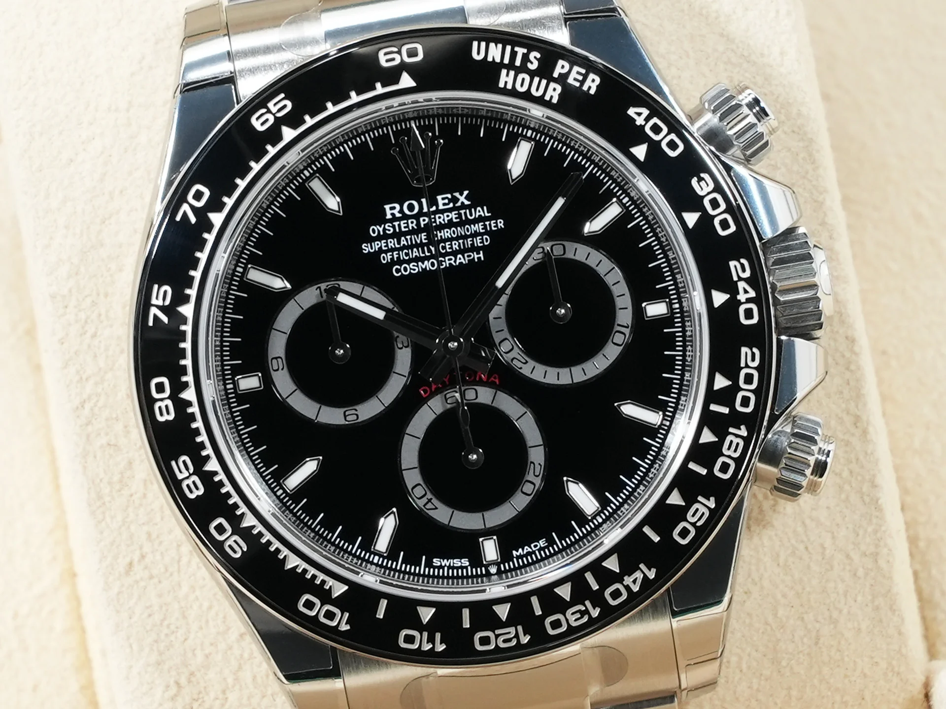 ロレックス デイトナ Ref.126500LN ステンレススチール ブラック文字盤 - Image 3
