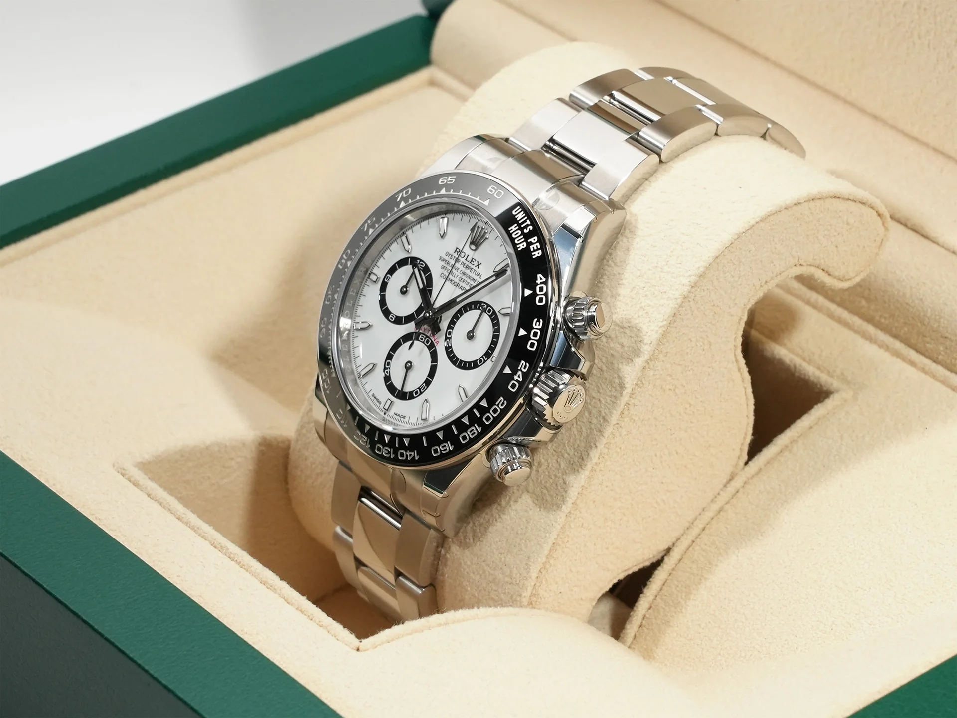 ロレックス デイトナ Ref.126500LN ステンレススチール ホワイト文字盤 - Image 4