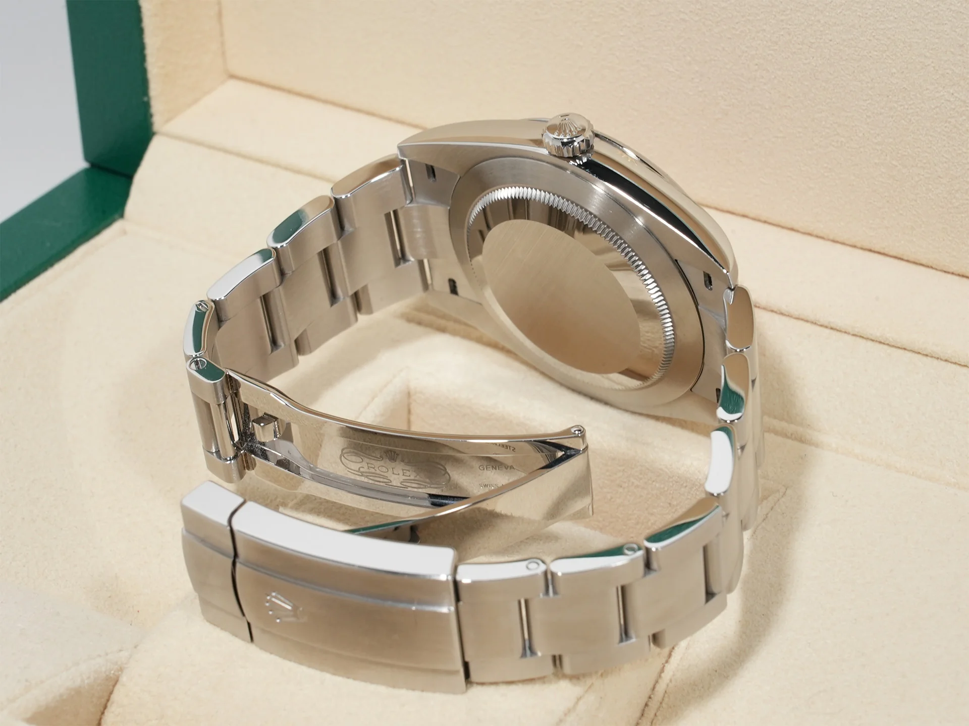 ロレックス オイスターパーペチュアル41 Ref.124300 ステンレススチール コーラルレッド文字盤 中古 biauxx9a - Image 8