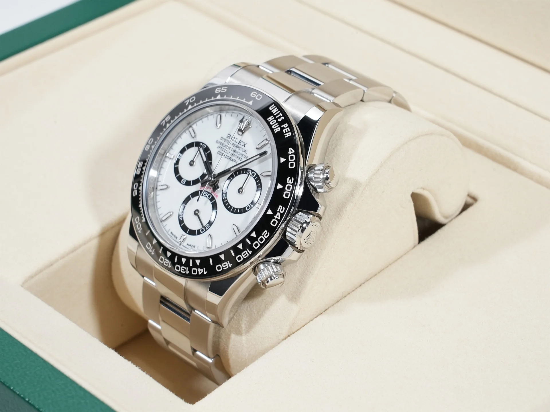ロレックス デイトナ Ref.126500LN ステンレススチール ホワイト文字盤 - Image 4