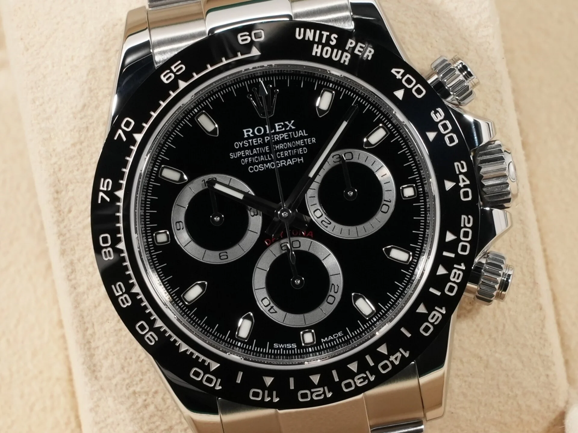 ロレックス デイトナ Ref.116500LN ステンレススチール ブラック文字盤 - Image 3