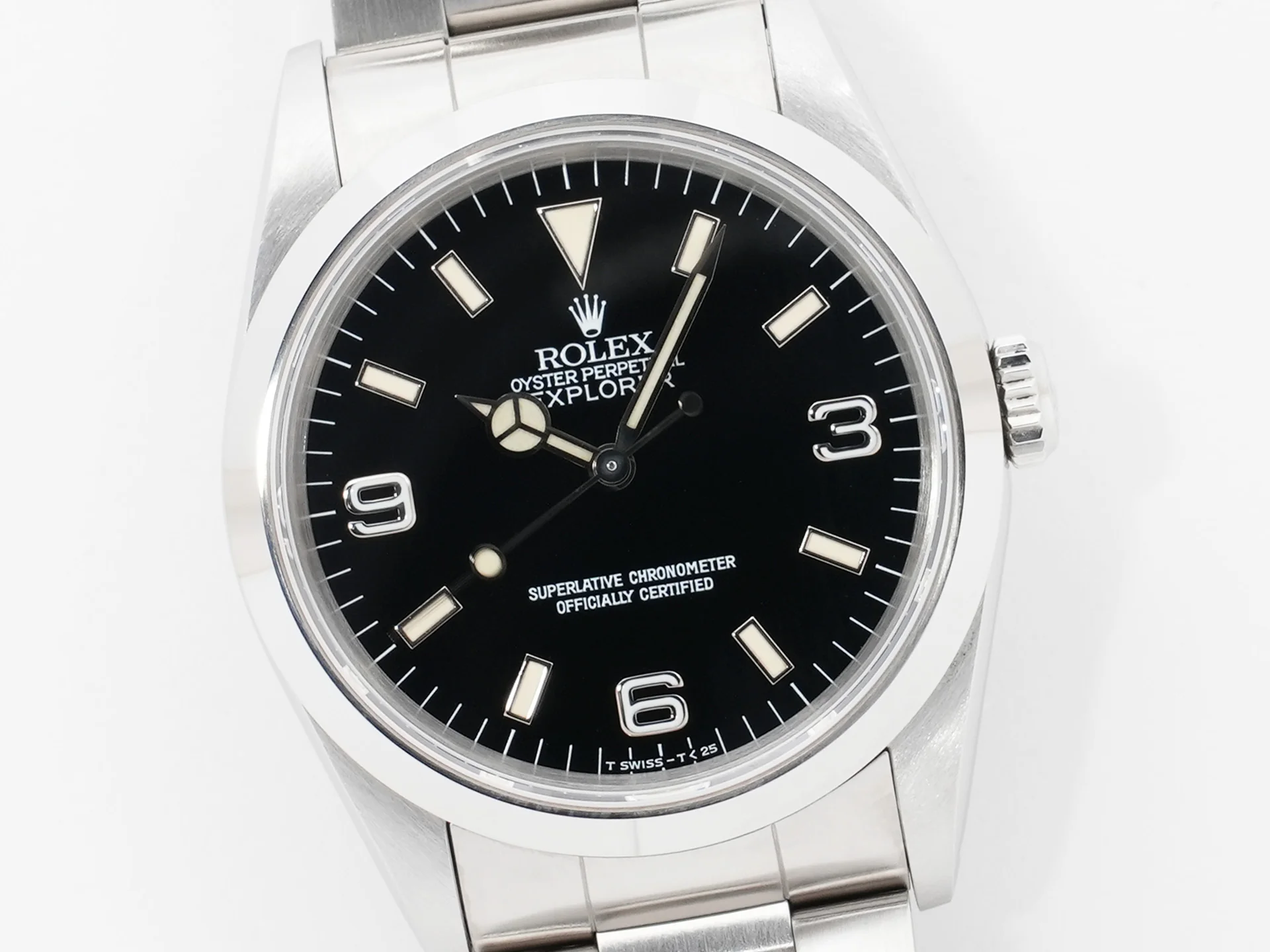 ロレックス エクスプローラーI Ref.14270 ステンレススチール ブラック文字盤 オイスターブレスレット 美中古 bkqsx4ba - Image 3