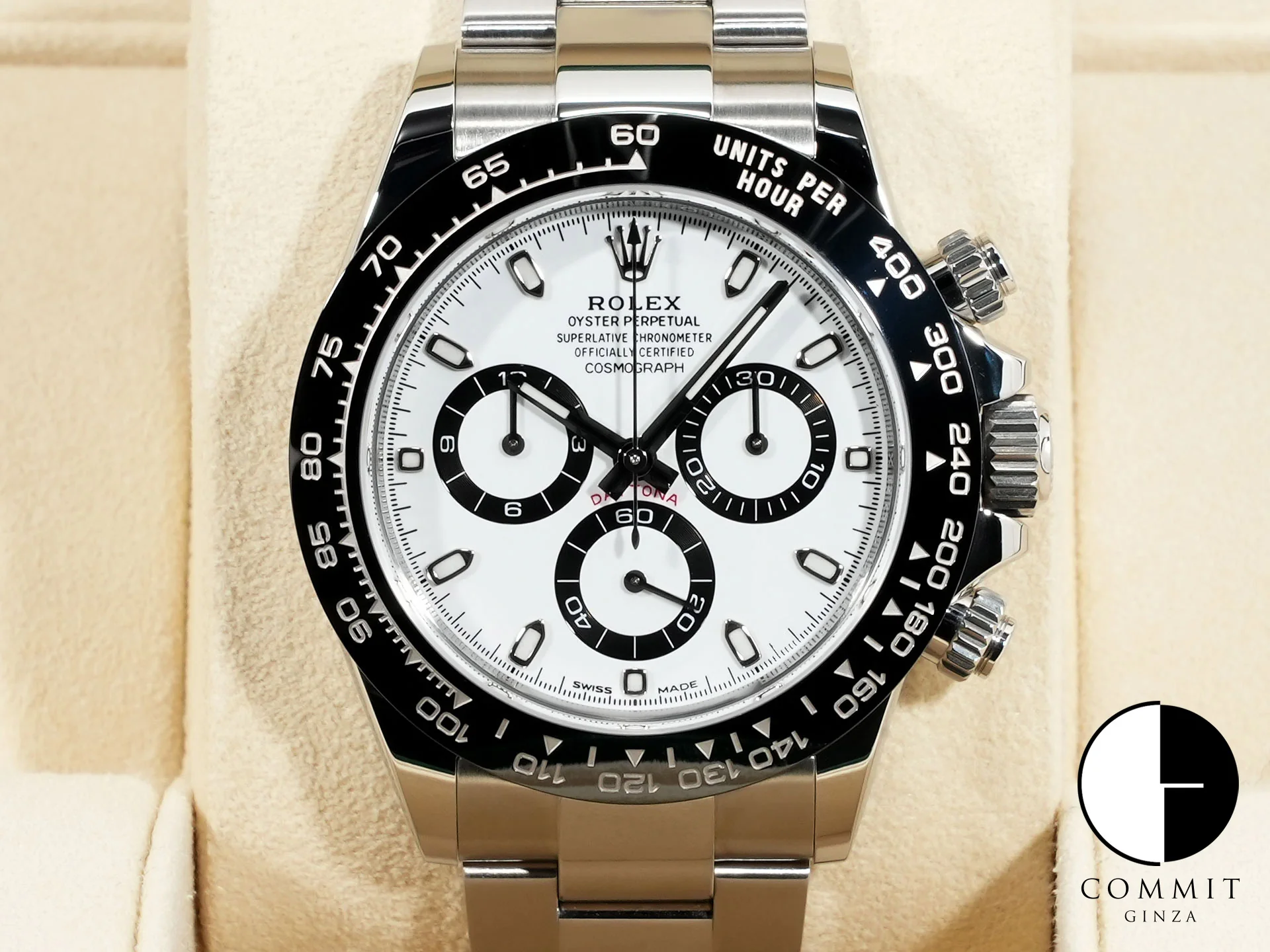 ロレックス デイトナ Ref.116500LN ステンレススチール ホワイト文字盤