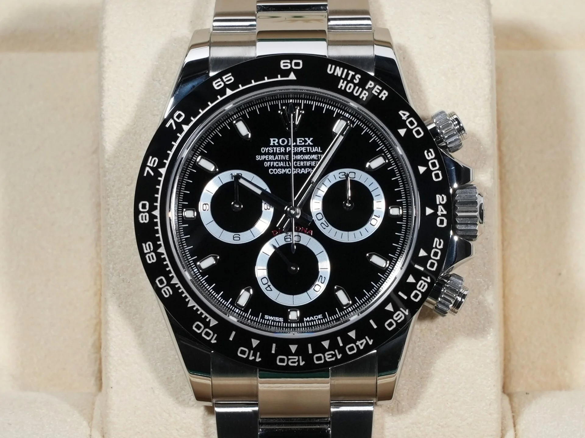 ロレックス デイトナ Ref.116500LN ステンレススチール ブラック文字盤 - Image 2