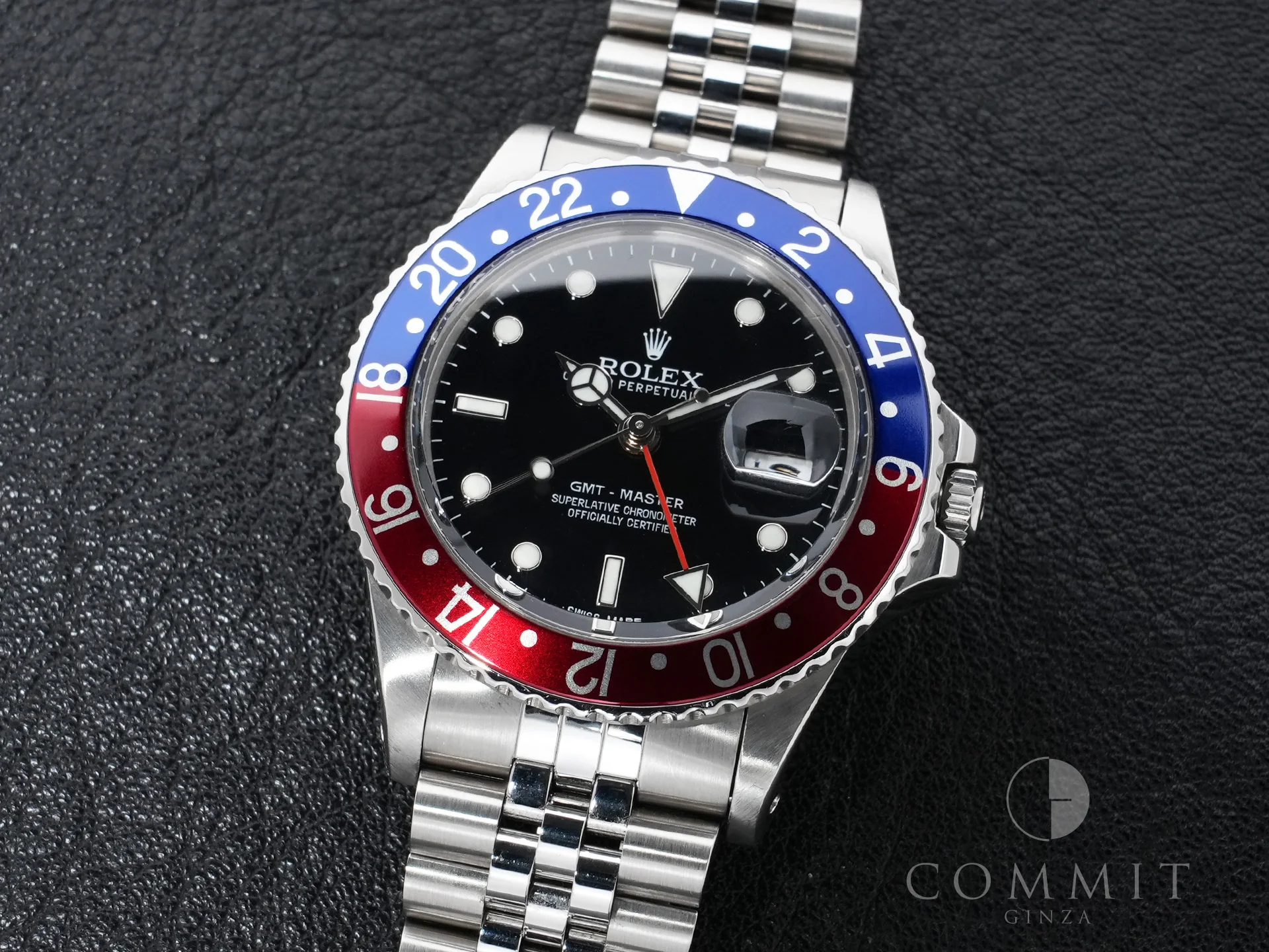 ロレックス GMTマスター Ref.16750 ステンレススチール ブラック文字盤 ジュビリーブレスレット 中古 br8bkixe - Image 11