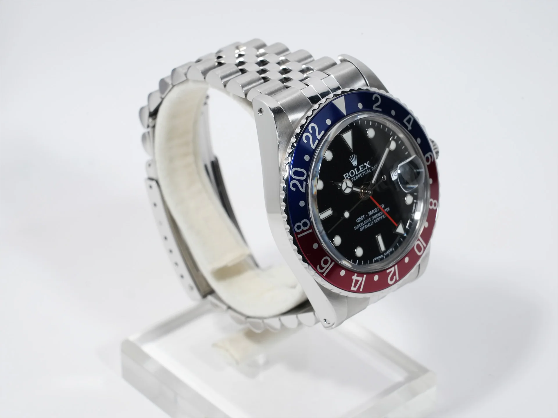 ロレックス GMTマスター Ref.16750 ステンレススチール ブラック文字盤 ジュビリーブレスレット 中古 br8bkixe - Image 5