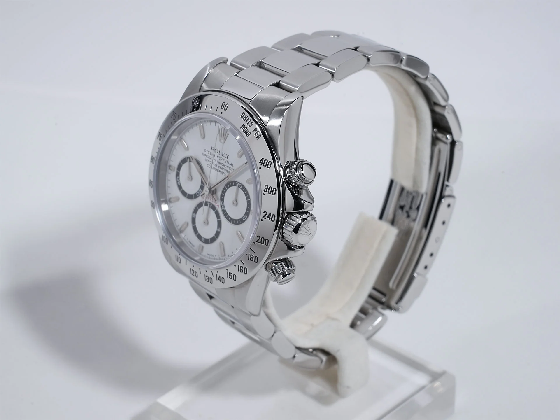 ロレックス デイトナ エルプリメロ Ref.16520 ステンレススチール ホワイト文字盤 中古 btrhh78j - Image 4