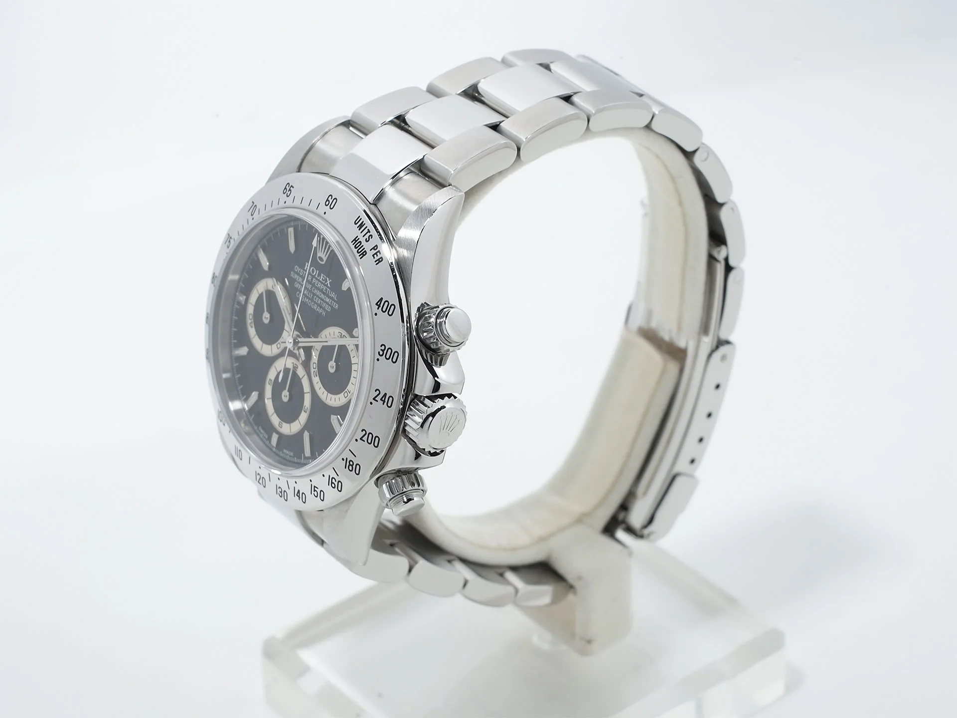 ロレックス デイトナ エルプリメロ Ref.16520 ステンレススチール ブラック文字盤 美中古 bu4pc463 - Image 4