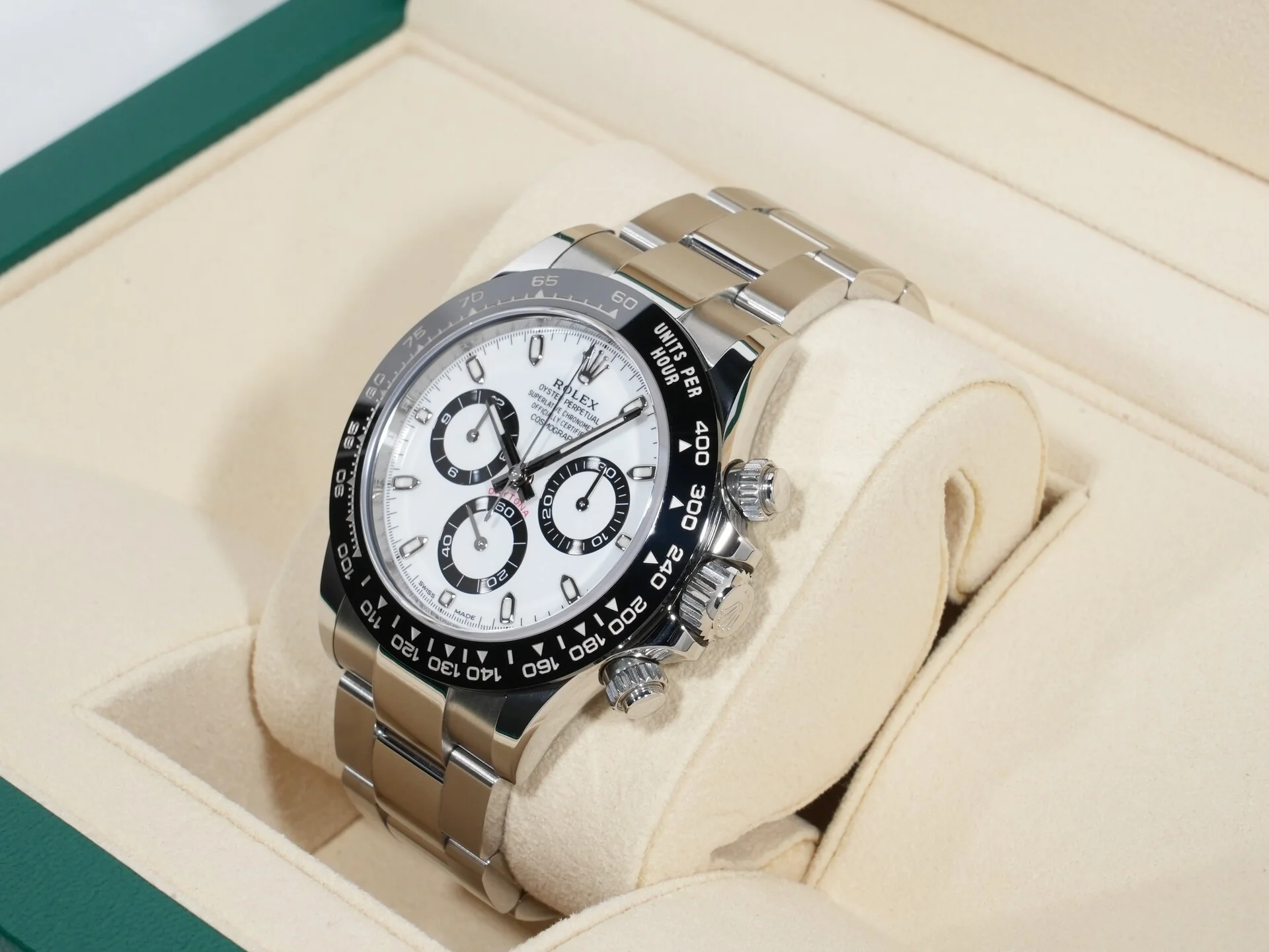 ロレックス デイトナ Ref.116500LN ステンレススチール ホワイト文字盤 - Image 4