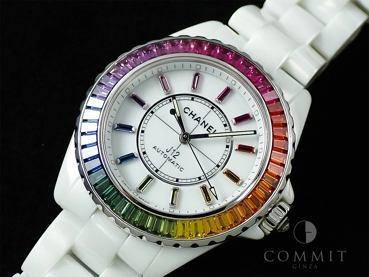 シャネル J12 エレクトロ ドリーム Ref.H6827 ホワイト文字盤 美品 C007J551 - Image 13