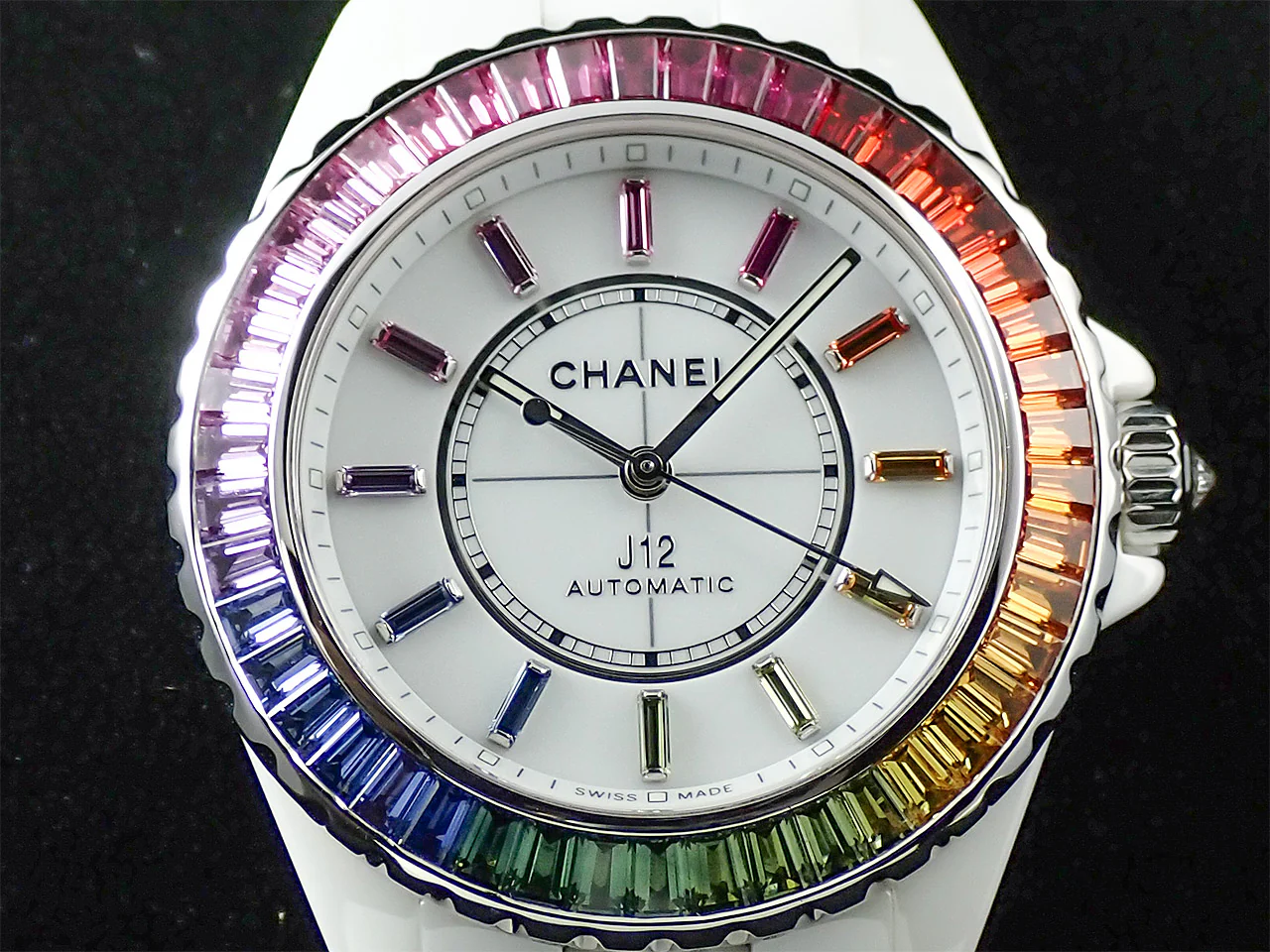 シャネル J12 エレクトロ ドリーム Ref.H6827 ホワイト文字盤 美品 C007J551 - Image 3