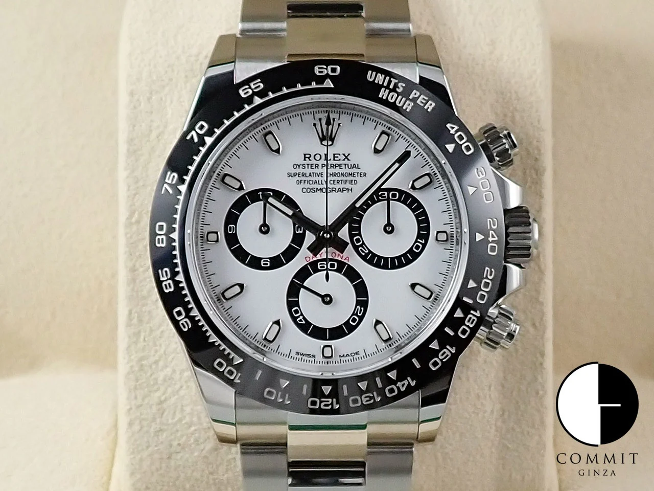 ロレックス デイトナ Ref.116500LN ステンレススチール ホワイト文字盤
