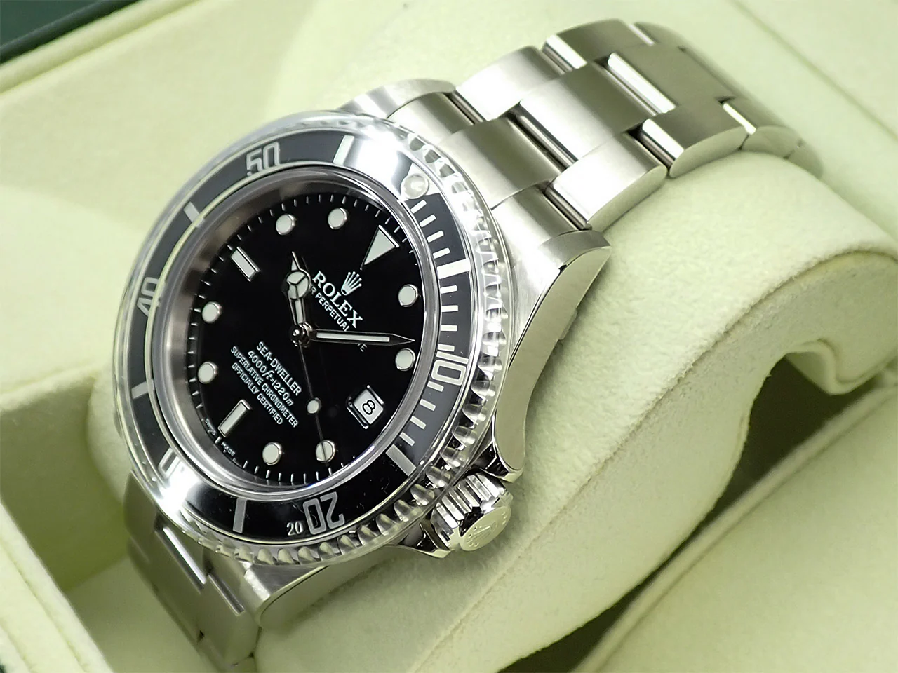 ロレックス シードゥエラー Ref.16600 ステンレススチール ブラック文字盤 - Image 4