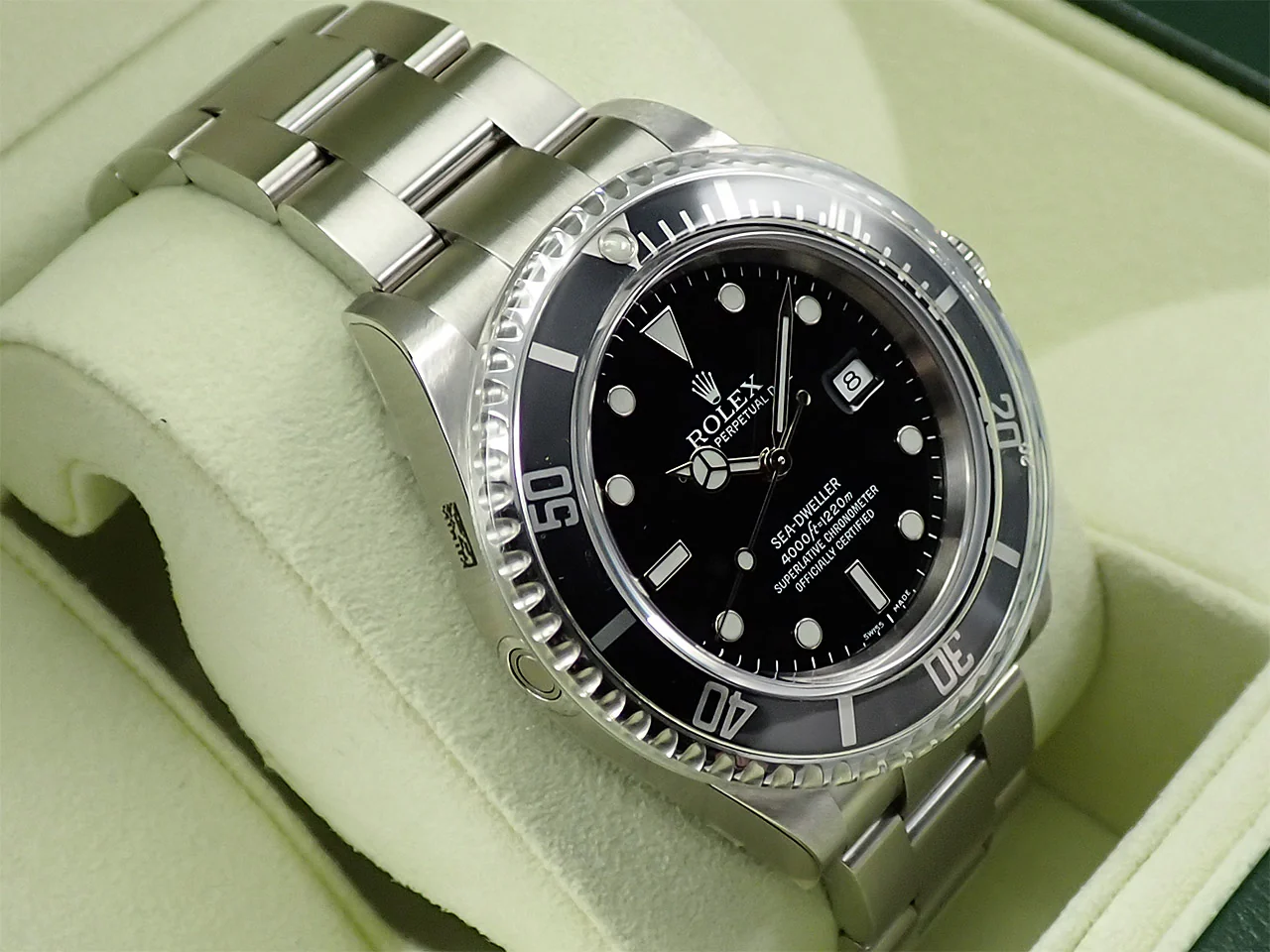 ロレックス シードゥエラー Ref.16600 ステンレススチール ブラック文字盤 - Image 5