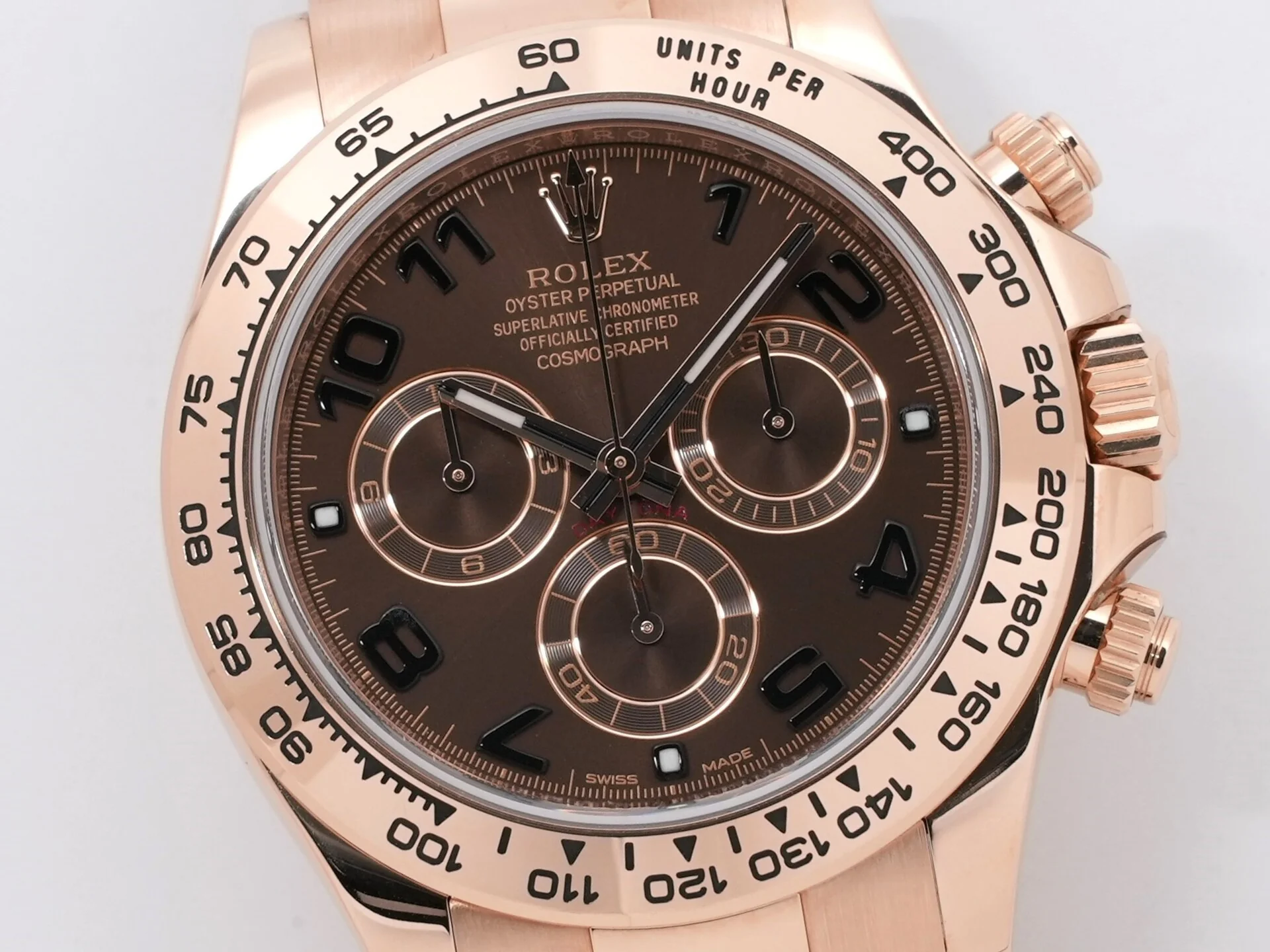 ロレックス デイトナ Ref.116505 エバーローズゴールド チョコレート文字盤 - Image 3