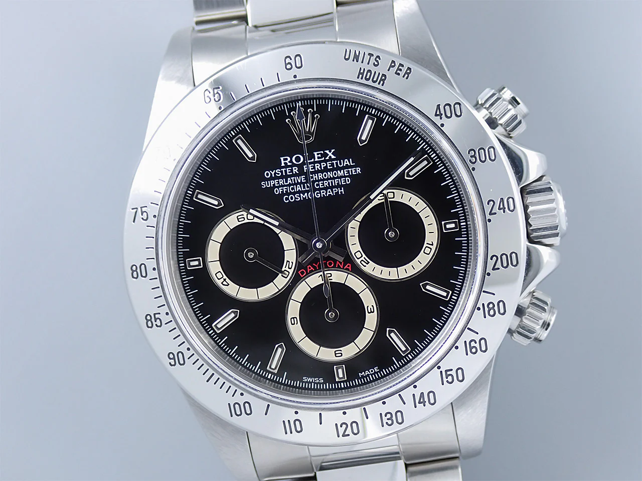 ロレックス デイトナ エルプリメロ Ref.16520 ステンレススチール ブラック文字盤 - Image 3