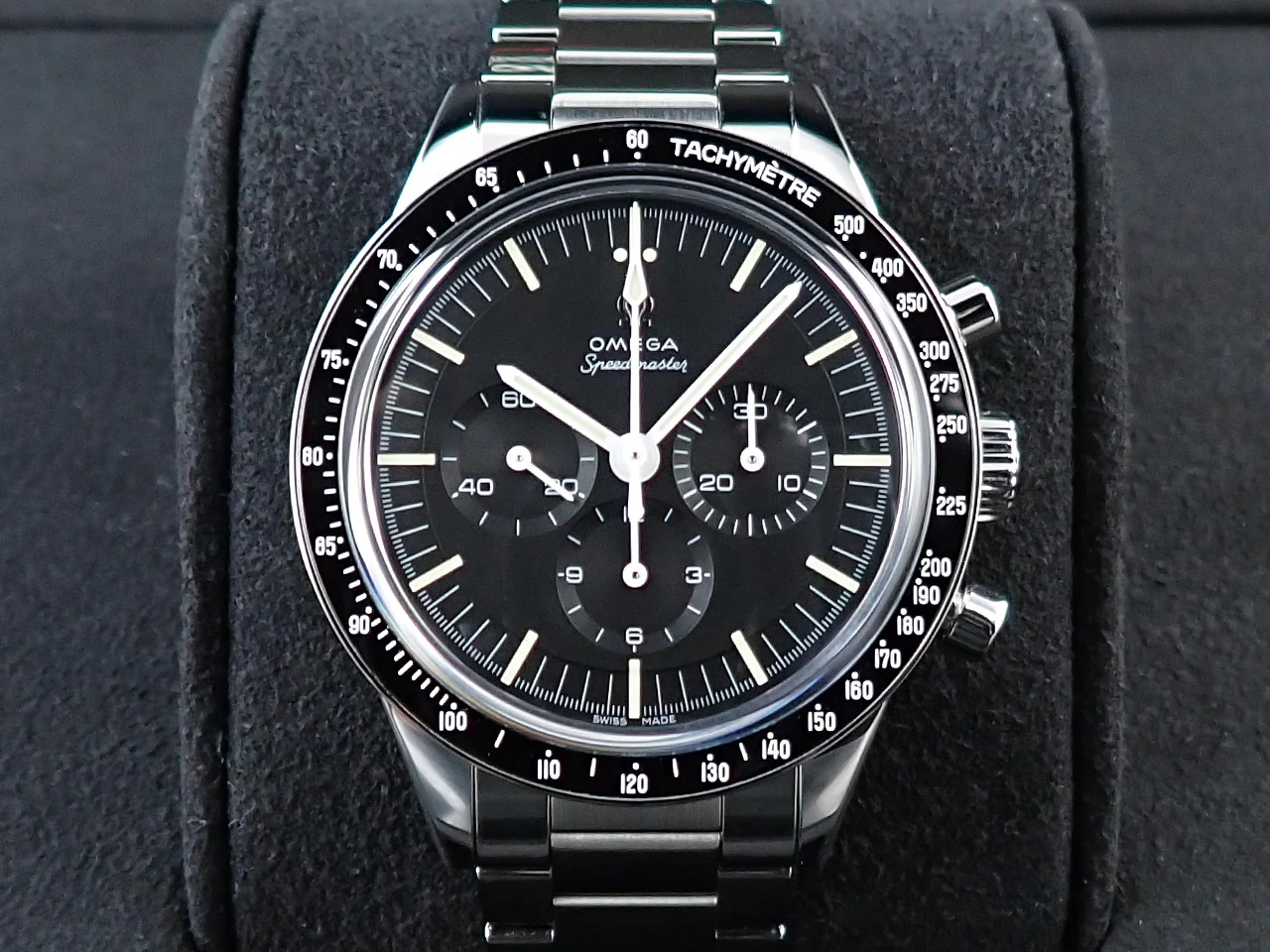 オメガ スピードマスター キャリバー321 クロノグラフ 39.7MM Ref.311.30.40.30.01.001 ブラック文字盤 美品 C86SK3MF - Image 2