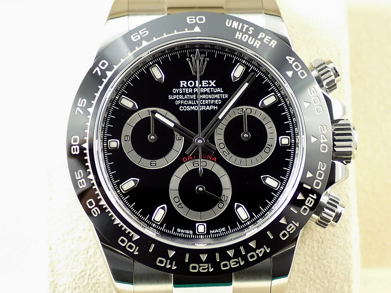 ロレックス デイトナ Ref.116500LN ステンレススチール ブラック文字盤 - Image 3