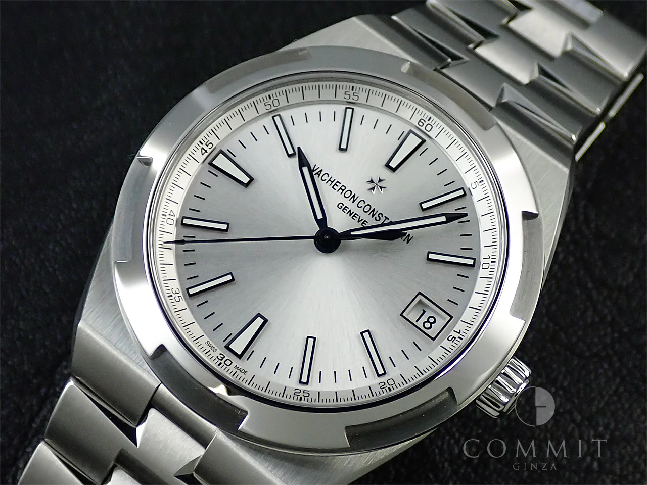 ヴァシュロンコンスタンタン オーヴァーシーズ Ref.4500V/110A-B126 シルバー文字盤 美品 CCXJ9099 - Image 11