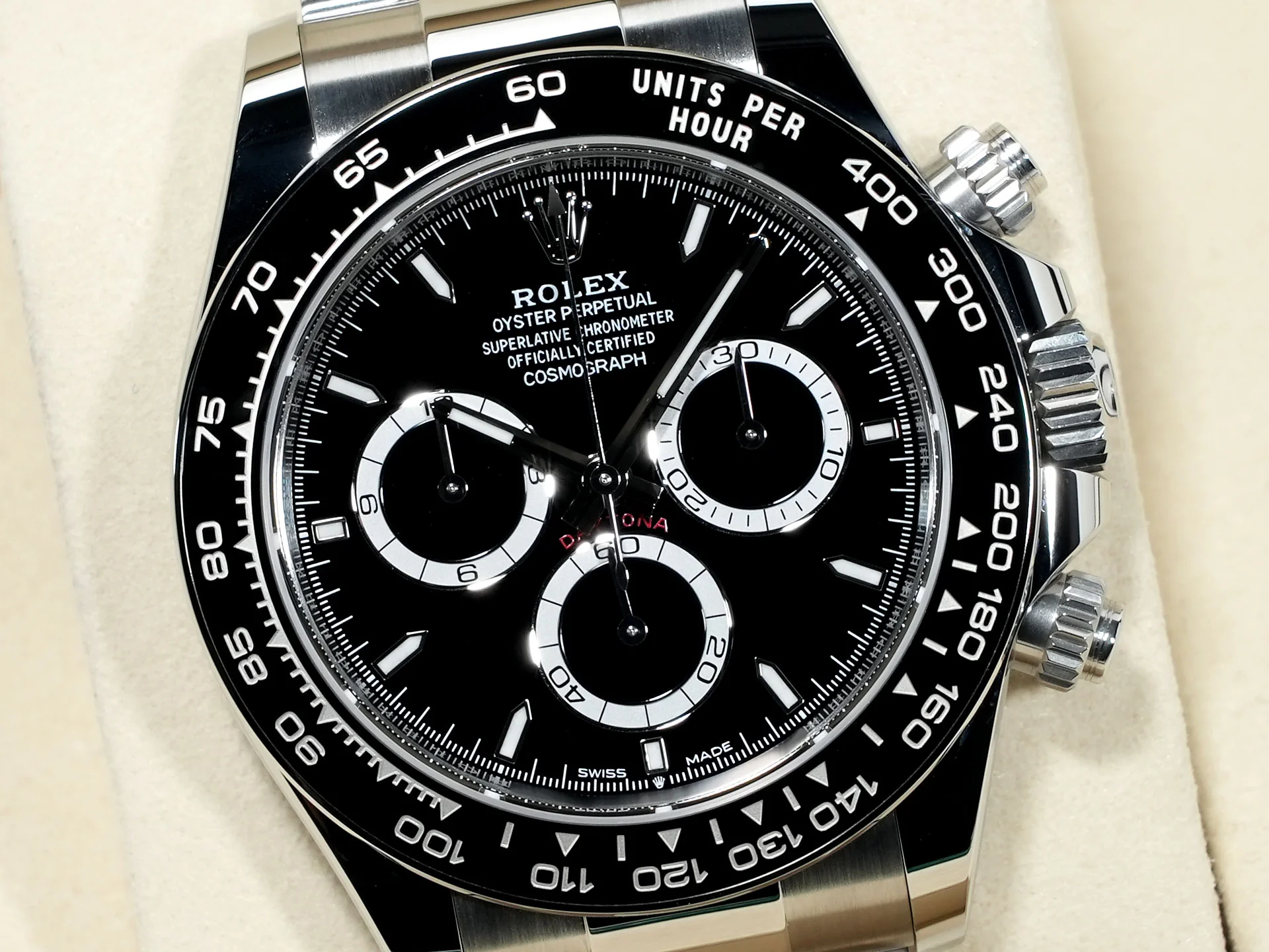 ロレックス デイトナ Ref.126500LN ステンレススチール ブラック文字盤 未使用 cdrybu9e - Image 3