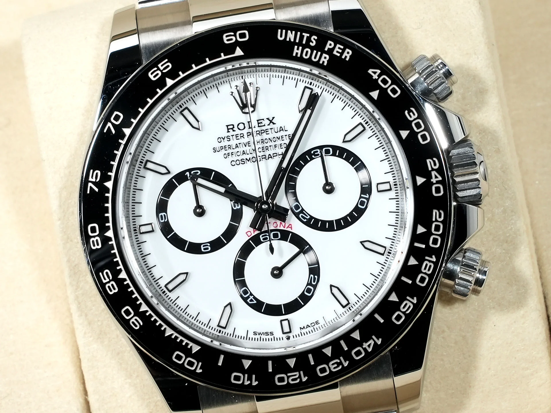 ロレックス デイトナ Ref.126500LN ステンレススチール ホワイト文字盤 美中古 cduzcvxf - Image 3