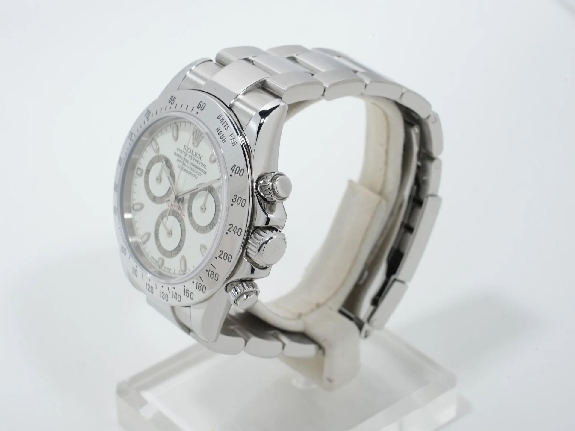 ロレックス デイトナ Ref.116520 ステンレススチール ホワイト文字盤 中古 ceokuzdo - Image 4