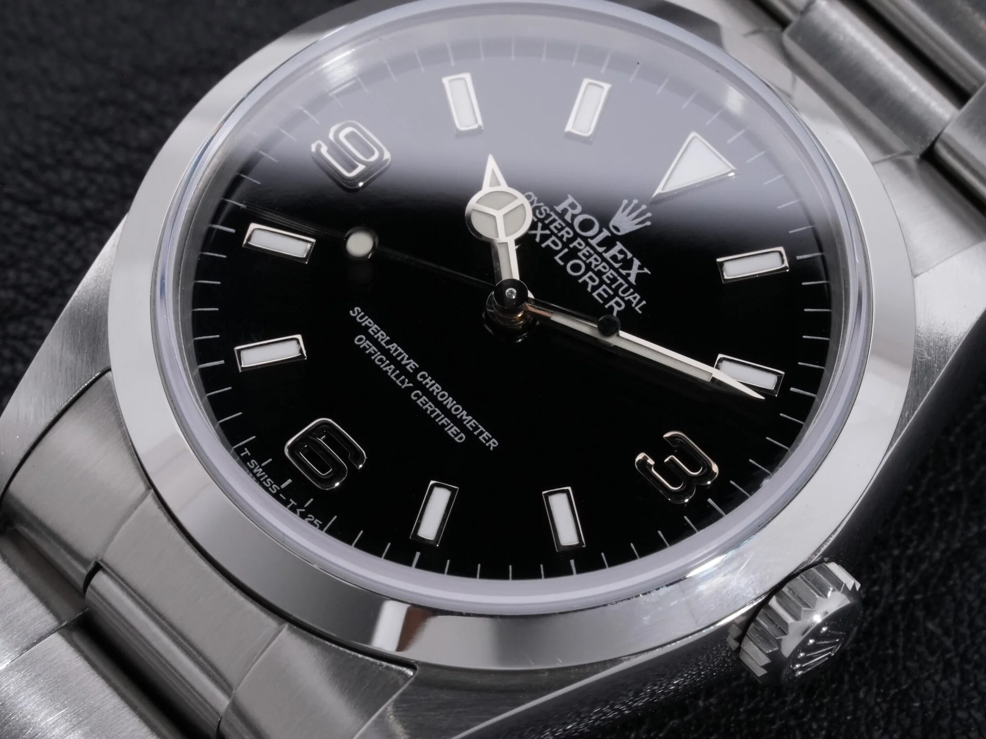 ロレックス エクスプローラーI Ref.14270 ステンレススチール ブラック文字盤 中古 cjt5spw3 - Image 13