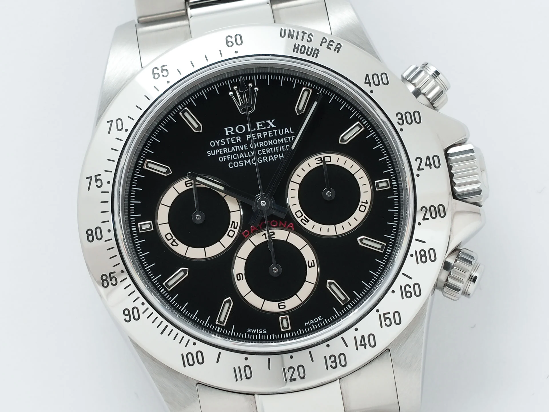 ロレックス デイトナ エルプリメロ Ref.16520 ステンレススチール ブラック文字盤 - Image 3