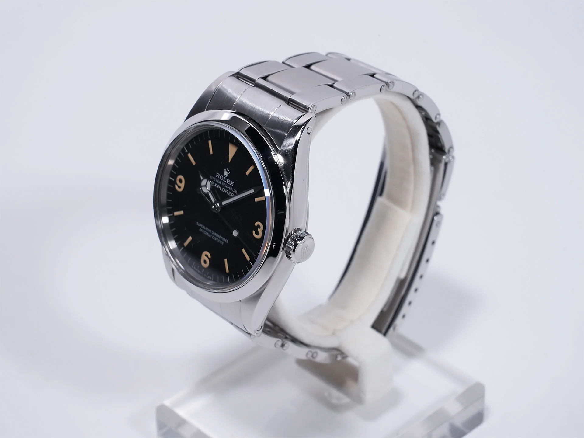 ロレックス エクスプローラーI Ref.1016 ステンレススチール ブラック文字盤 中古 cohcjv9e - Image 4
