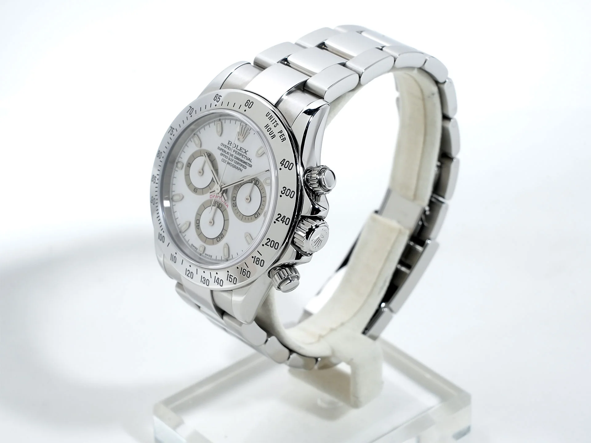 ロレックス デイトナ Ref.116520 ステンレススチール ホワイト文字盤 中古 csurmccy - Image 4