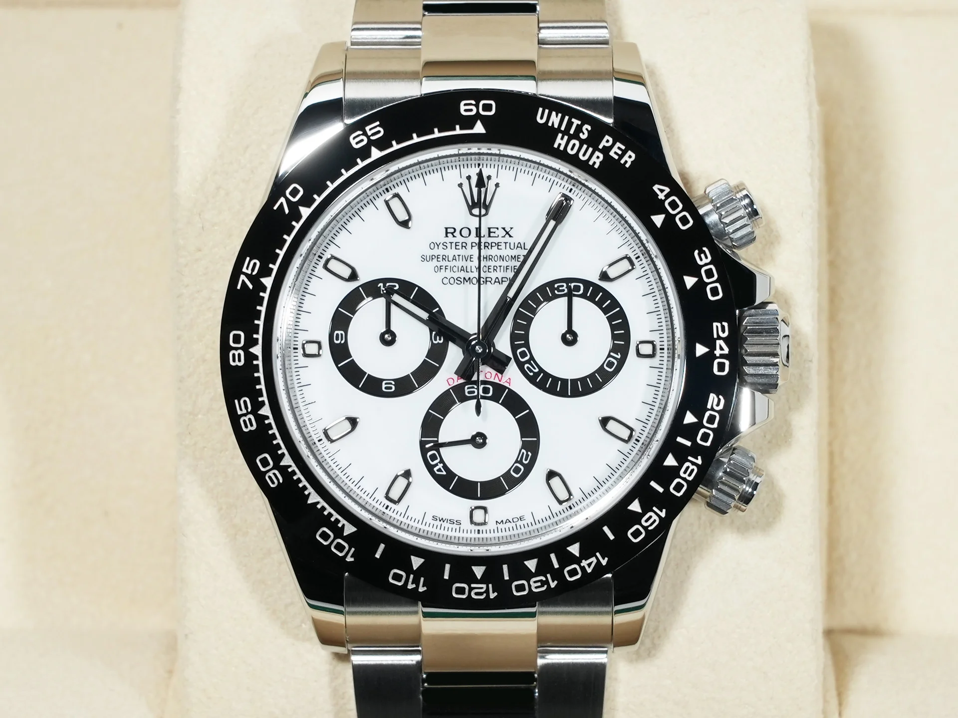 ロレックス デイトナ Ref.116500LN ステンレススチール ホワイト文字盤 未使用 cu5bzeqy - Image 2