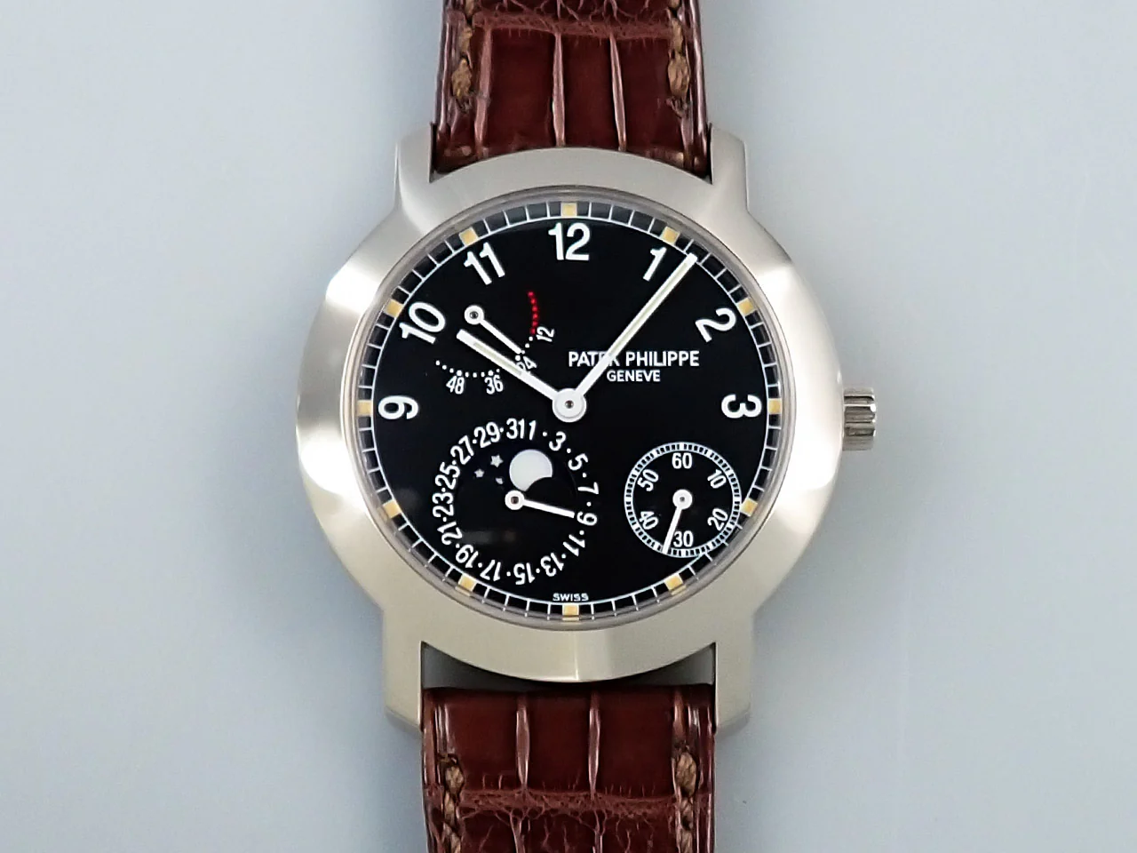 パテックフィリップ プチコンプリケーション Ref.5055G-001 ホワイトゴールド ブラック文字盤 - Image 2